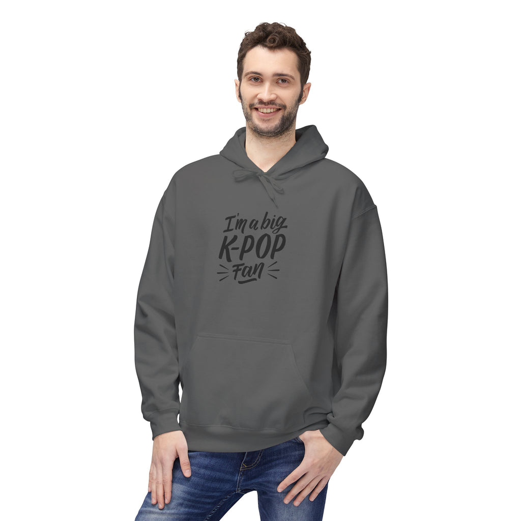 K-Pop Fleece Hoodie, Unisex Streetwear, Cozy Gift for Music Lovers, Festival Apparel, Music Concert Hoodie