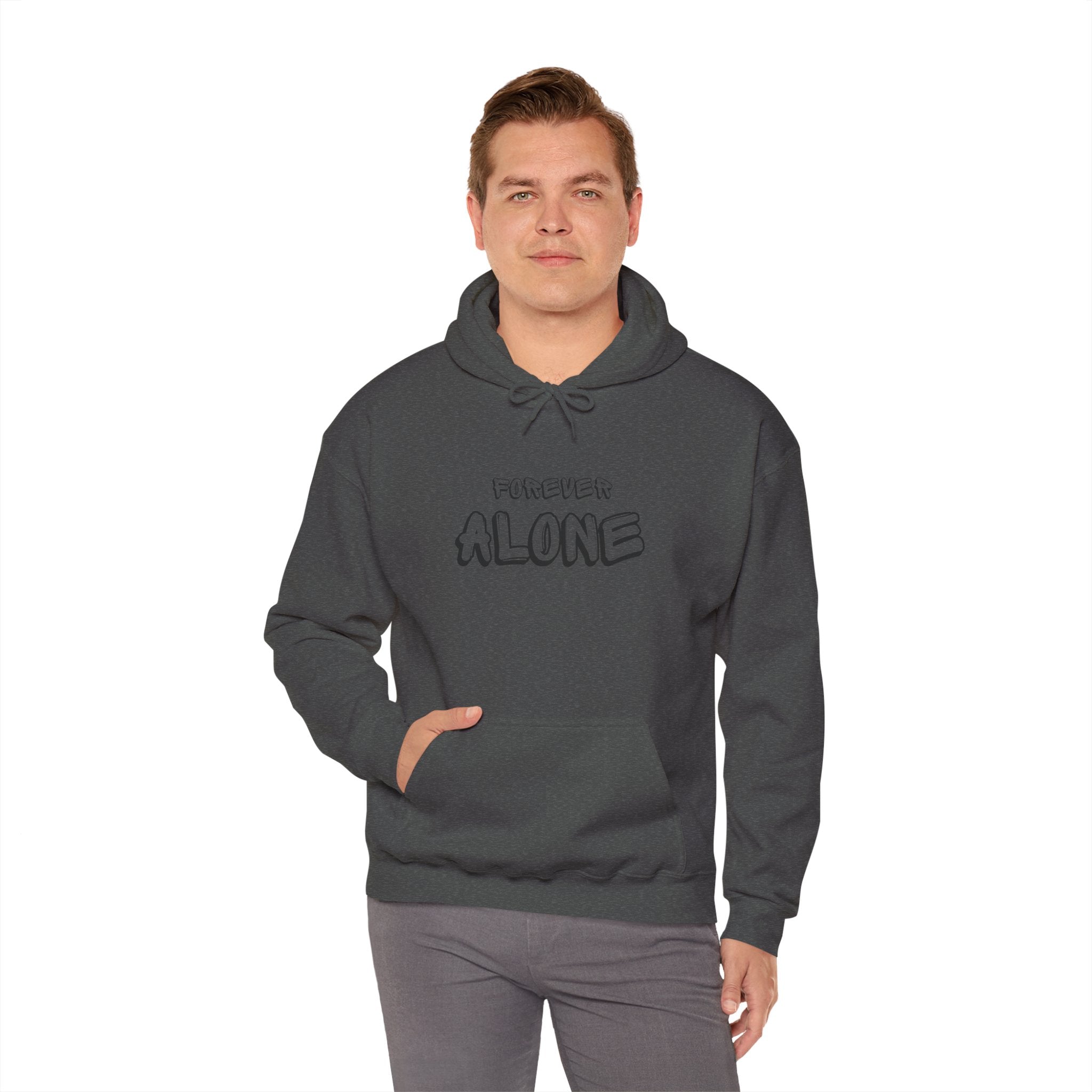 Chill Vibes Hoodie: Unisex Heavy Blend Sweatshirt, Casual Wear, Gift for Friends, Cozy Comfort, Relaxation, Everyday Apparel