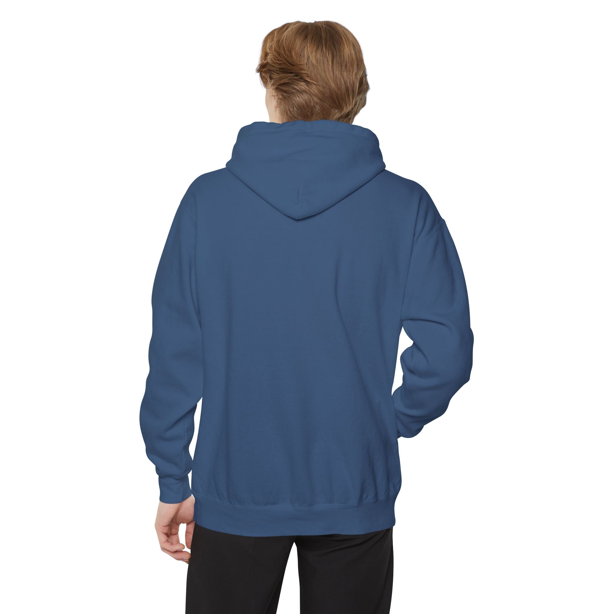 Charming Mermaid Garment-Dyed Hoodie - Cozy Unisex Fashion for Beach Lovers, Casual Wear, Gift Ideas for Ocean Lovers, Summer Chill