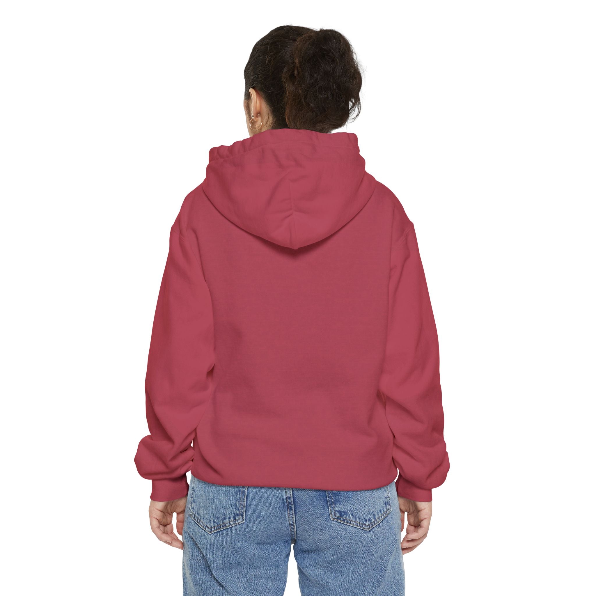 Charming Mermaid Garment-Dyed Hoodie - Cozy Unisex Fashion for Beach Lovers, Casual Wear, Gift Ideas for Ocean Lovers, Summer Chill