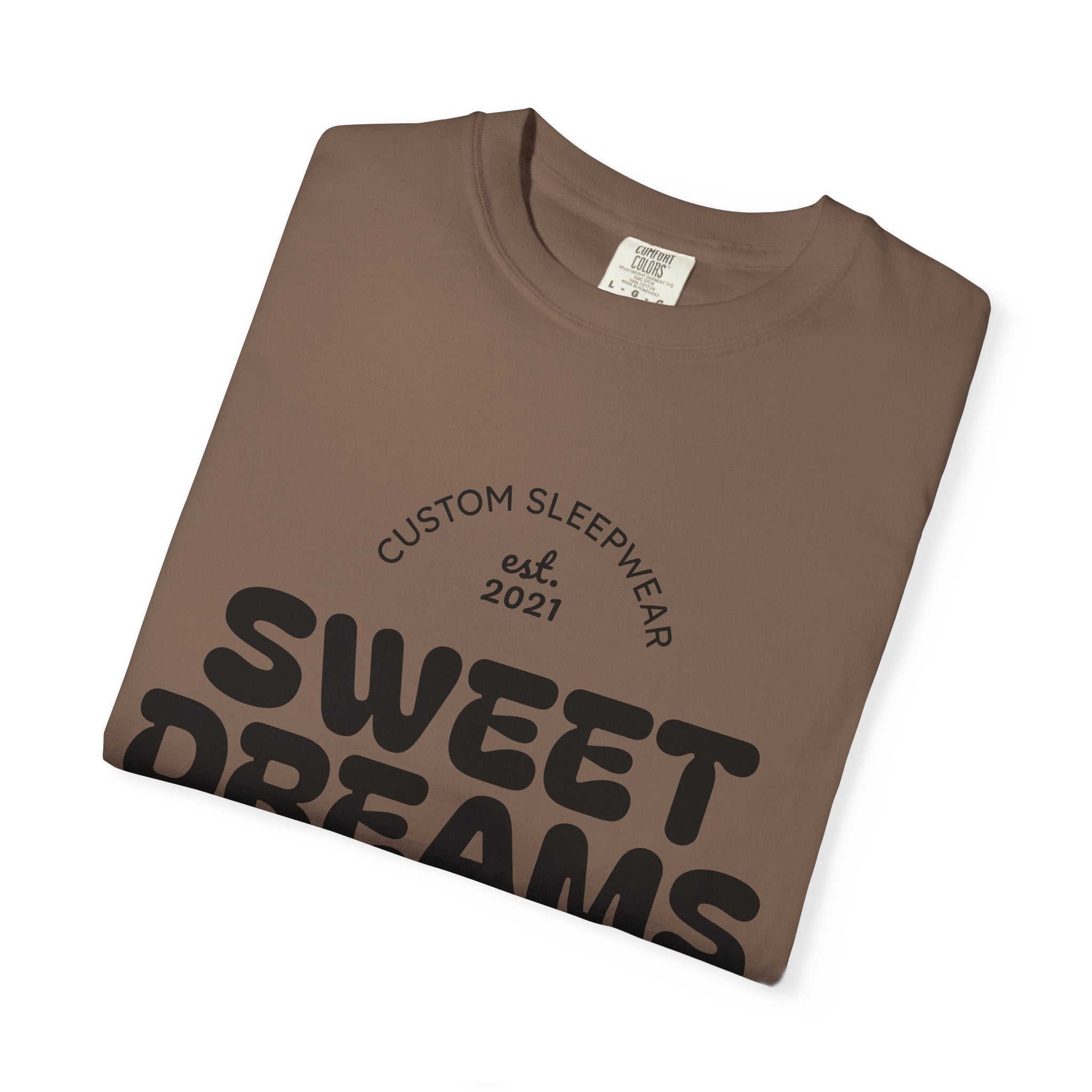 Custom Sweet Dreams T-Shirt, Unisex Sleepwear, Relaxed Fit Tee, Cozy Gift for Sleep Lovers, Lounge Wear, Dreamy Apparel