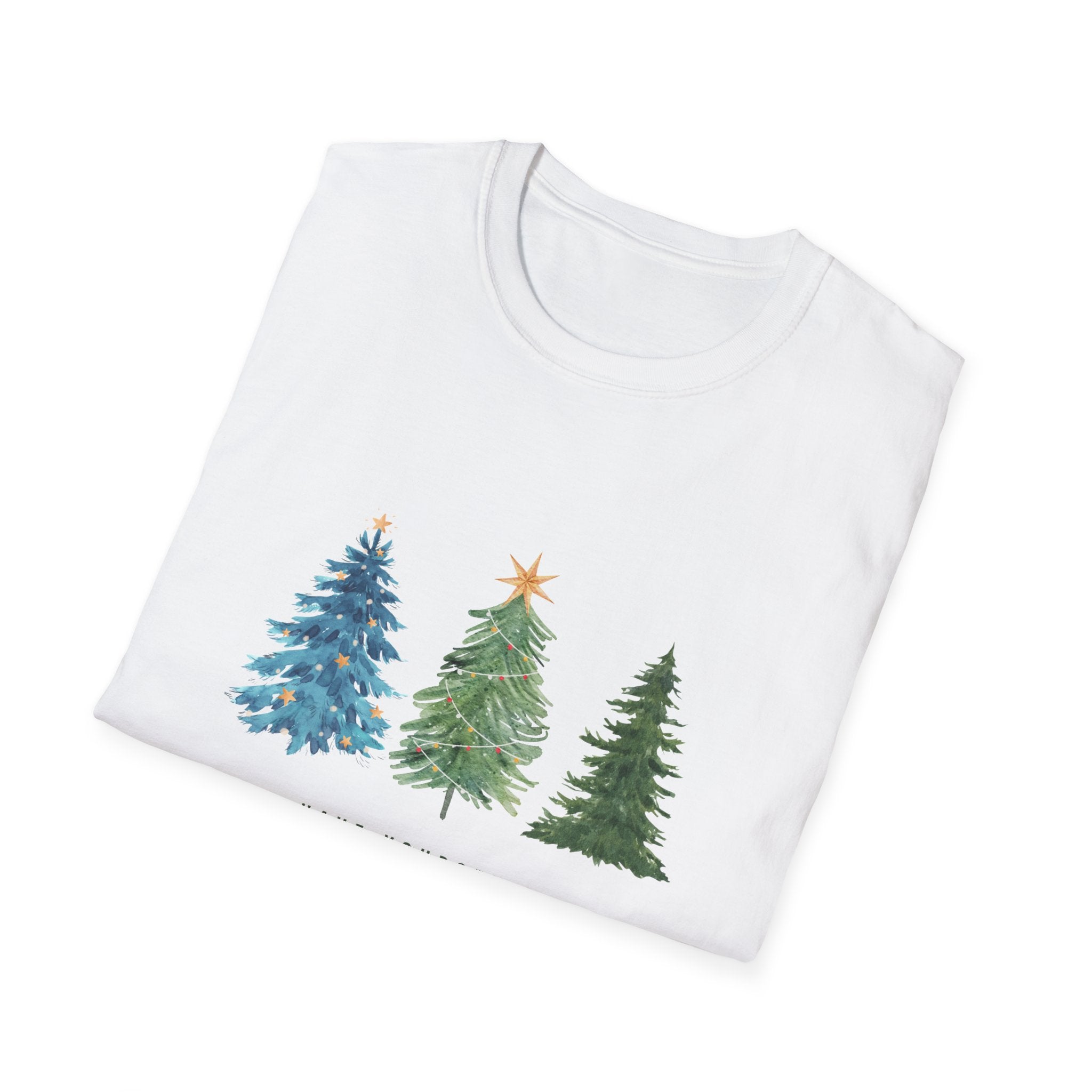T-Shirt — Make Yourself At Home Christmas Tree Graphic Tee