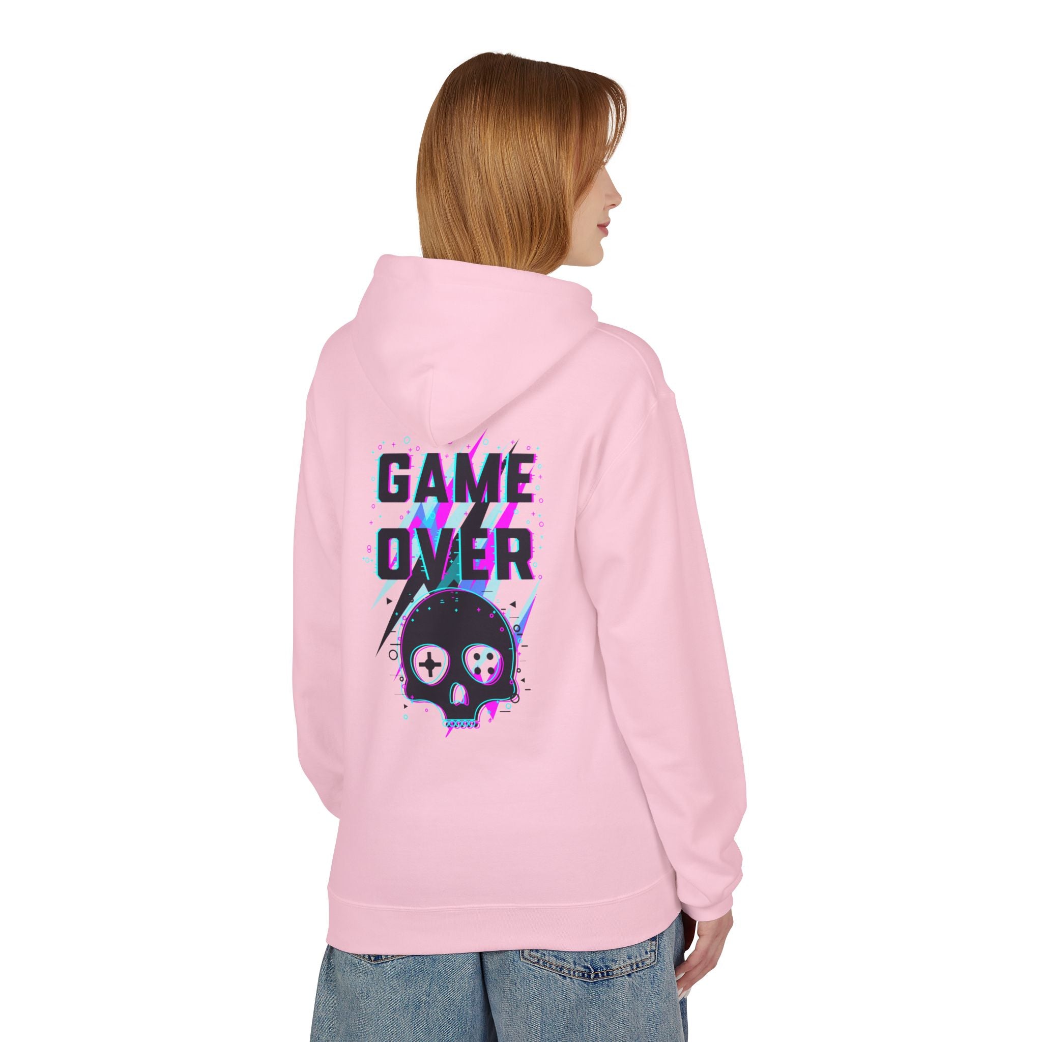 Gaming-Inspired Unisex Hoodie, Perfect for Gamers, Casual Wear, Gifts for Him/Her, Halloween, Birthday, College