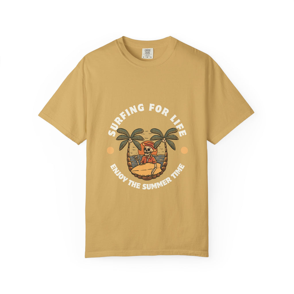 Surfing for Life T-Shirt | Vintage Summer Vibe Tee | Perfect for Beach Days, Surf Lovers, Summer Parties, Adventure Seekers