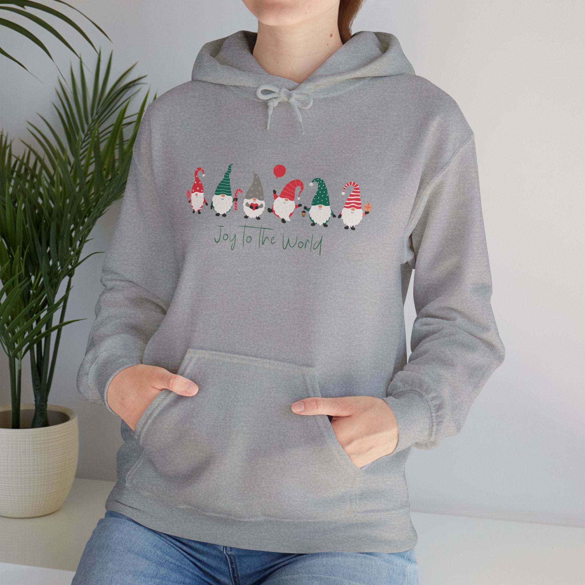 Christmas Gnome Hoodie – Cute Holiday Gnomes Christmas Sweater Hoodie