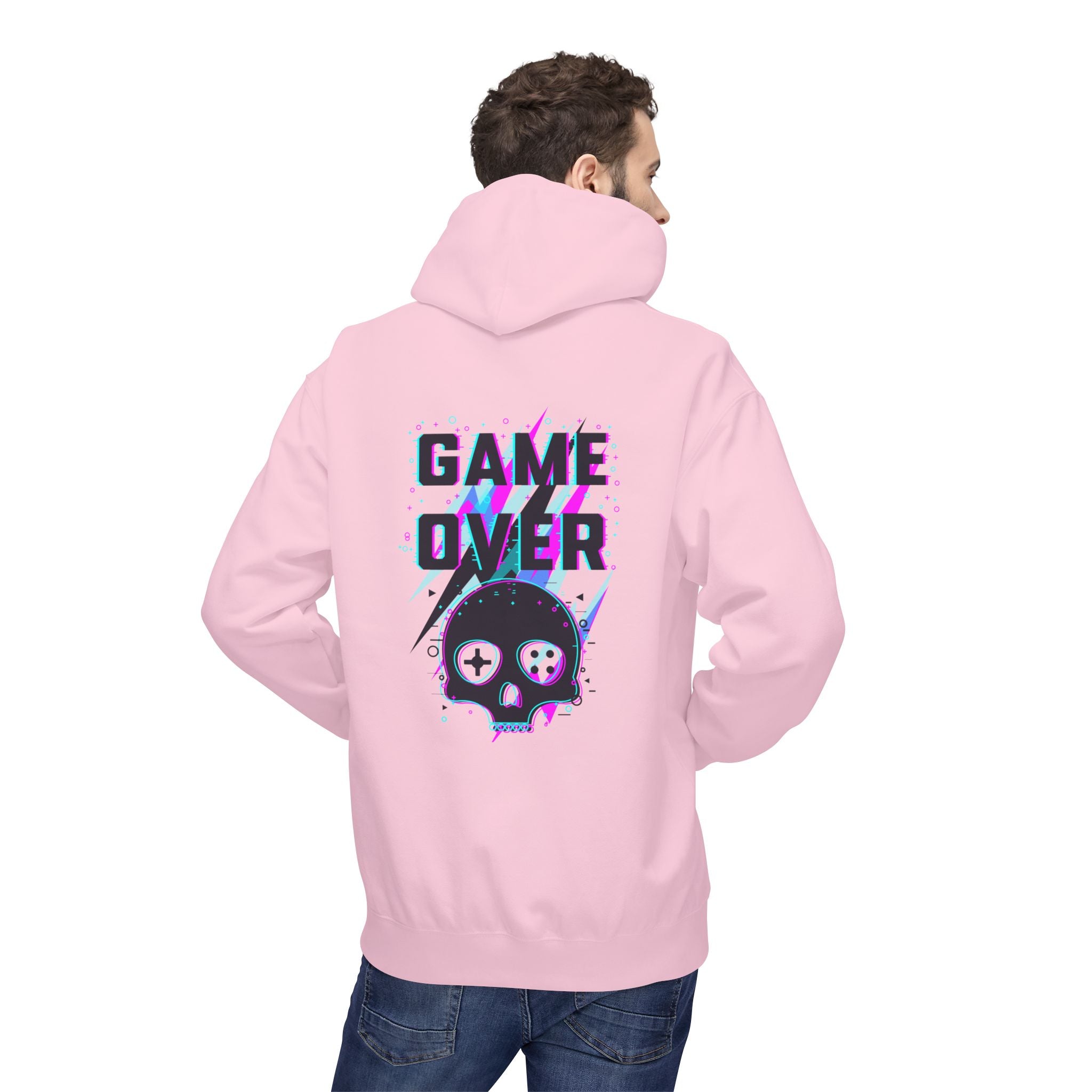 Gaming-Inspired Unisex Hoodie, Perfect for Gamers, Casual Wear, Gifts for Him/Her, Halloween, Birthday, College