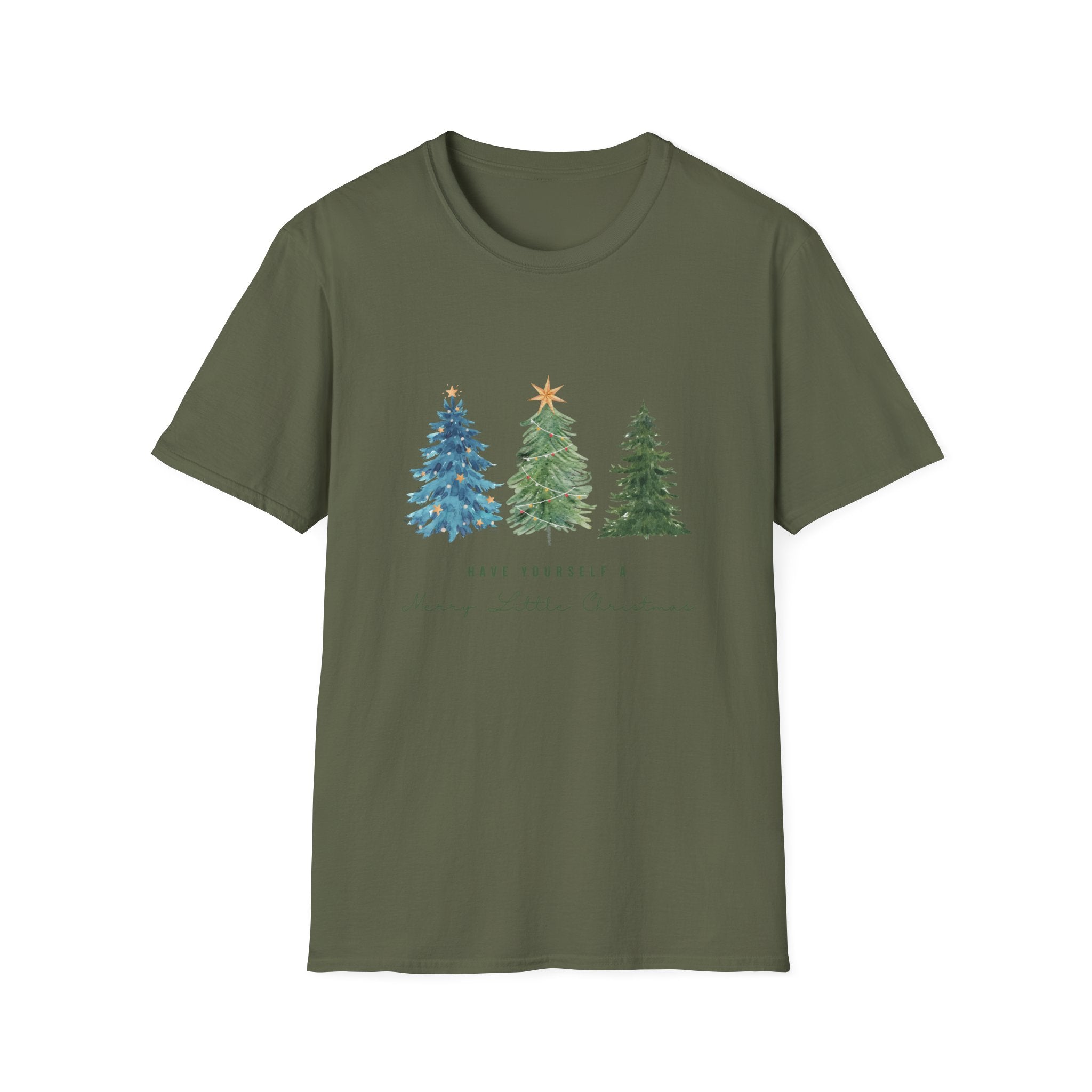 T-Shirt — Make Yourself At Home Christmas Tree Graphic Tee