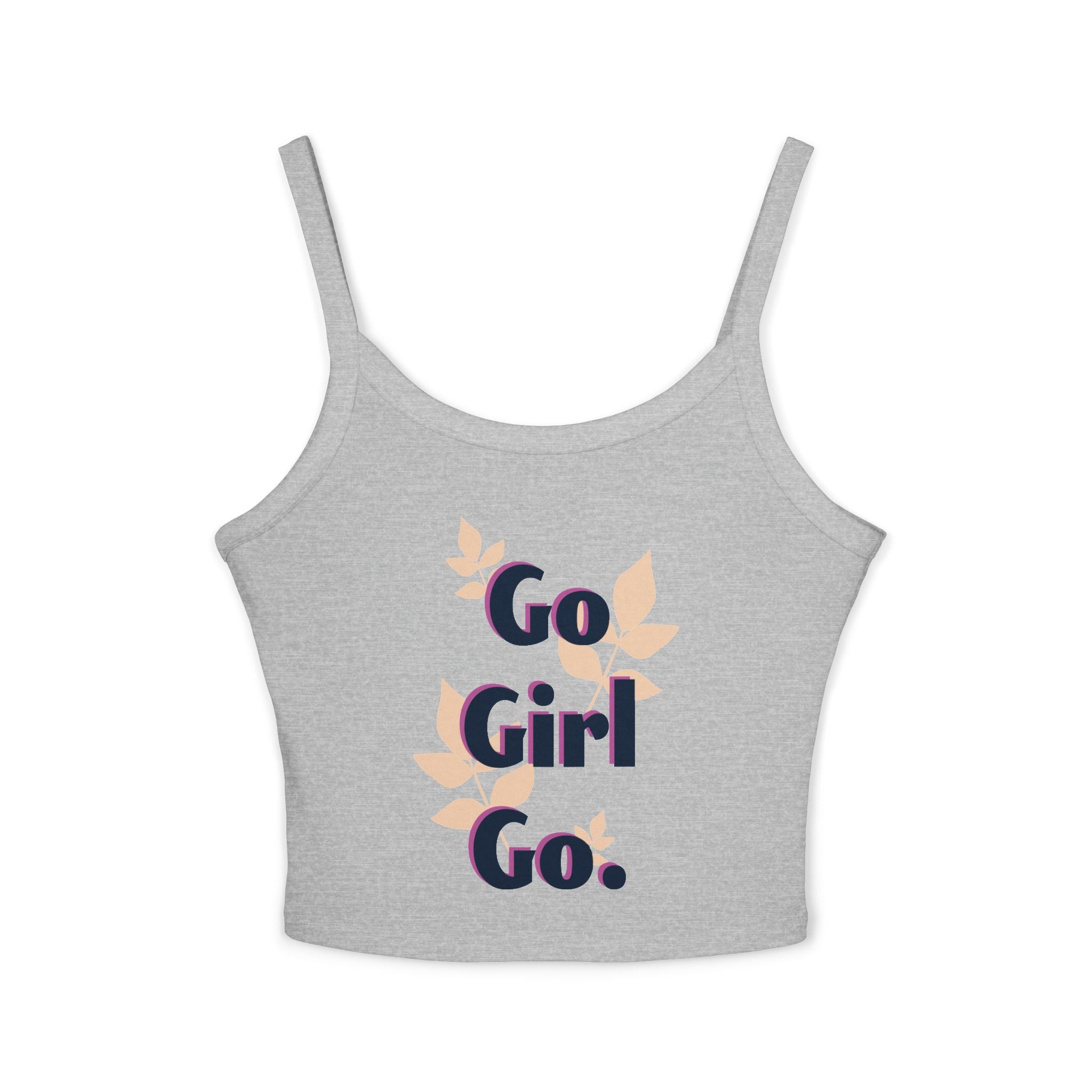 Empowerment Spaghetti Strap Tank Top, Summer Top, Casual Wear, Gym Shirt, Gift for Women, Birthday Present