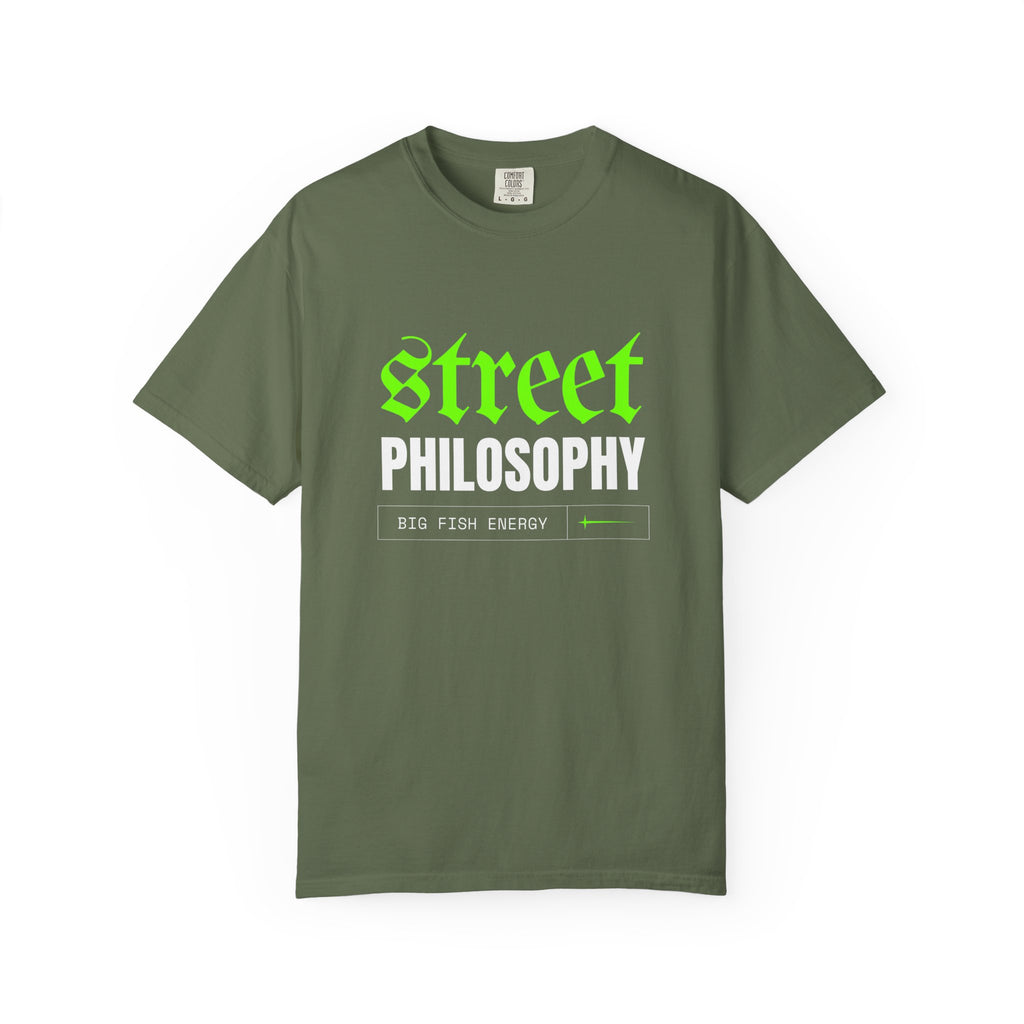 Street Philosophy Unisex Garment-Dyed T-shirt - Trendy Graphic Tee for Fashion Lovers, Streetwear, Casualwear, Gift for Friends, [...]