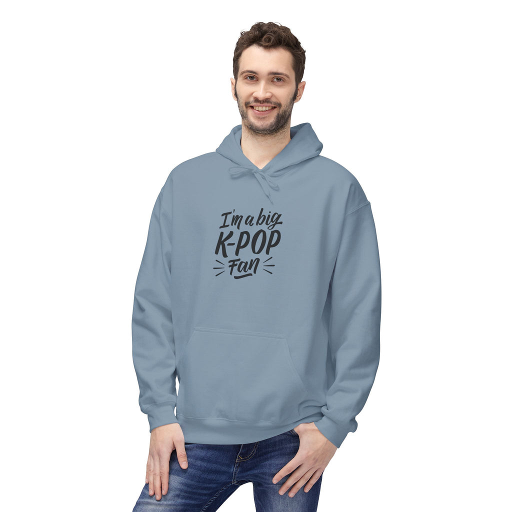 K-Pop Fleece Hoodie, Unisex Streetwear, Cozy Gift for Music Lovers, Festival Apparel, Music Concert Hoodie