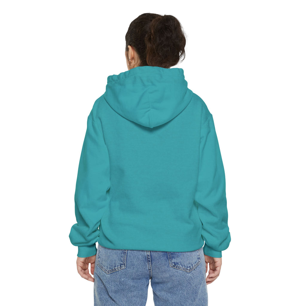 Charming Mermaid Garment-Dyed Hoodie - Cozy Unisex Fashion for Beach Lovers, Casual Wear, Gift Ideas for Ocean Lovers, Summer Chill