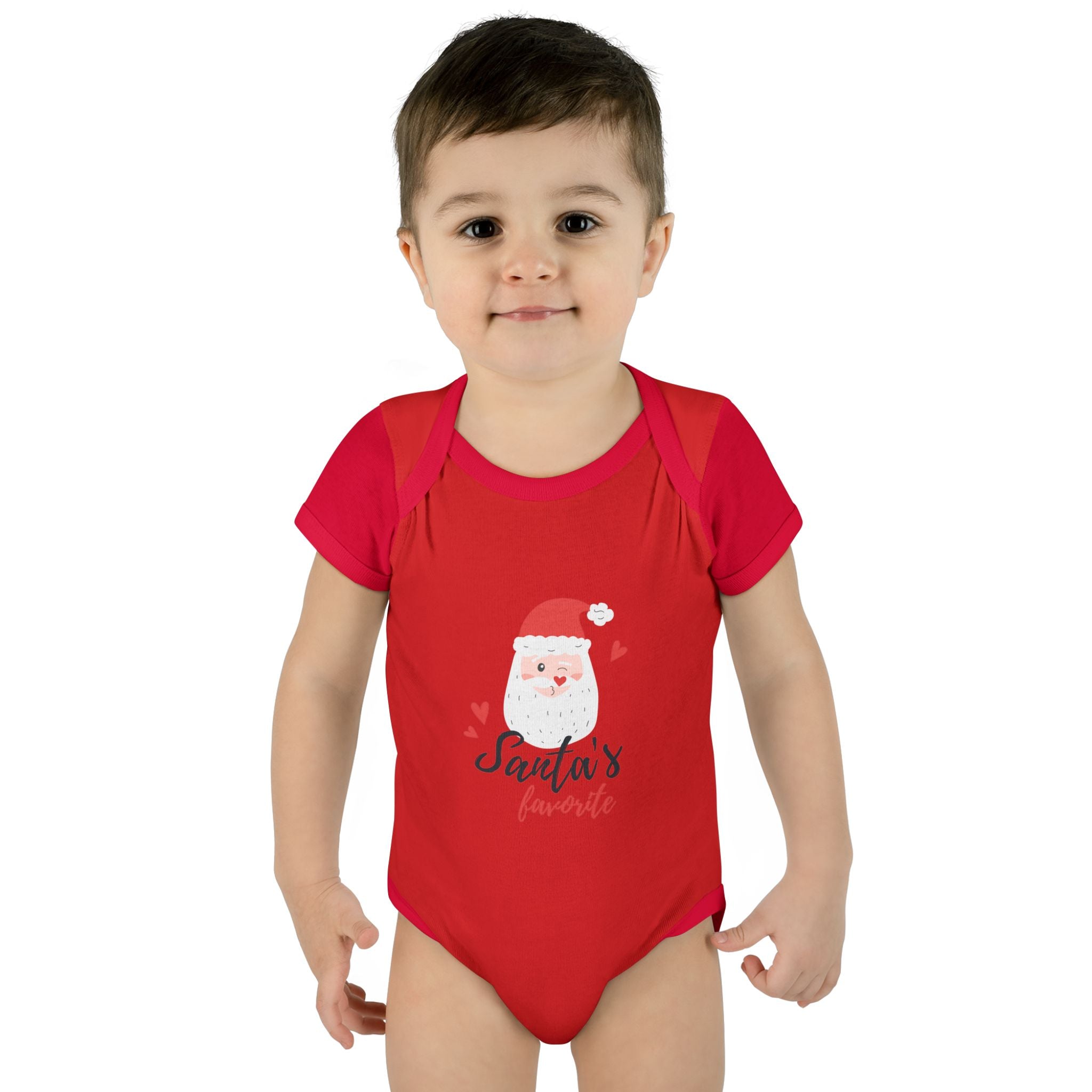 Infant Onesie - "Santa's Favorite" Cute Baby Christmas Bodysuit
