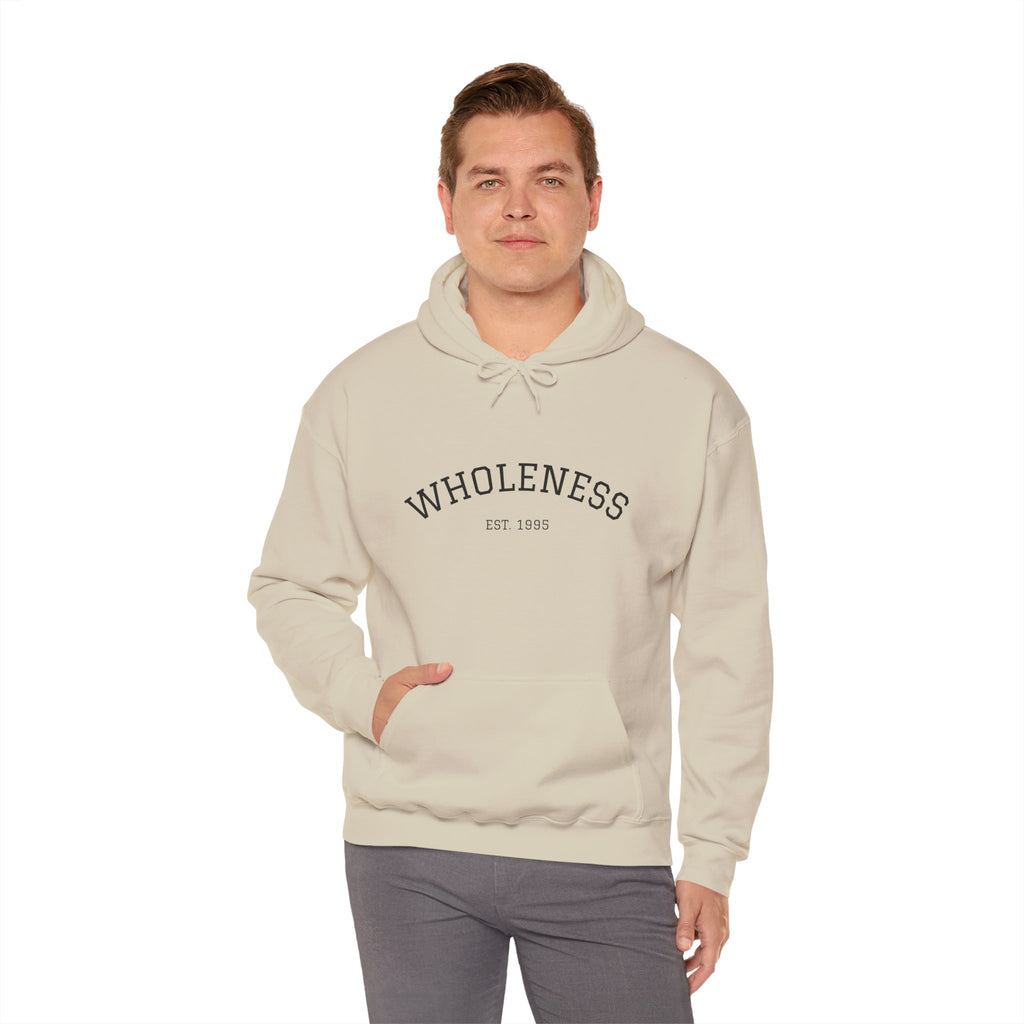 Wholeness Hoodie - Unisex Heavy Blend Sweatshirt, Cozy Gift, Minimalist Style, Self-Care Apparel, Everyday Comfort