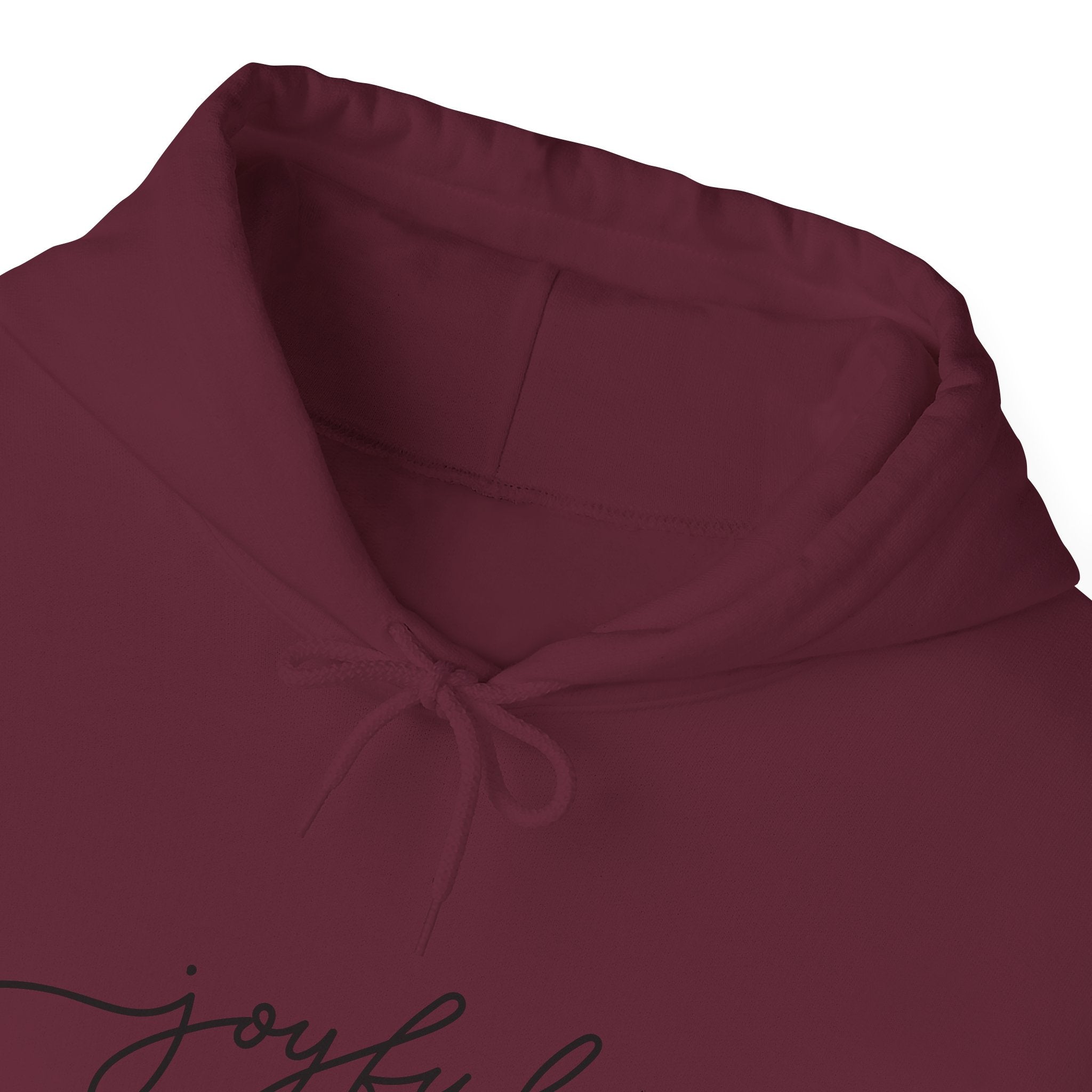 Joyful Hoodie for Comfort and Cheer, Unisex Sweatshirt for Gifts, Everyday Wear, Cozy Handmade Apparel, Celebration Outfit, Relaxed Style