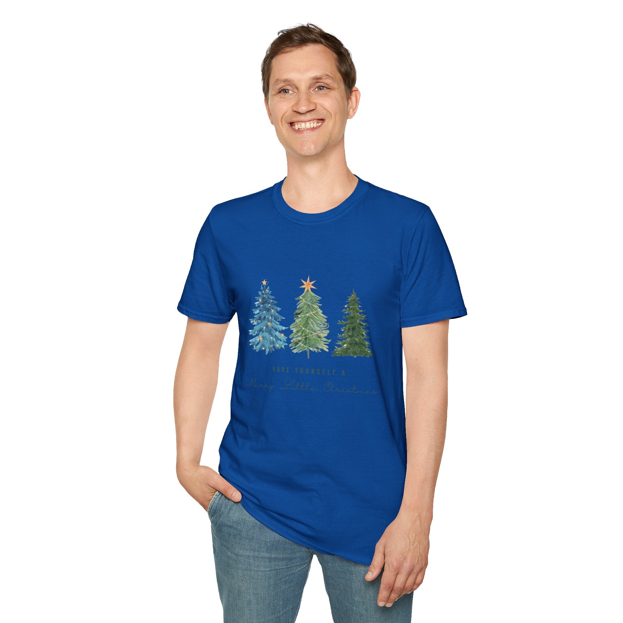 T-Shirt — Make Yourself At Home Christmas Tree Graphic Tee