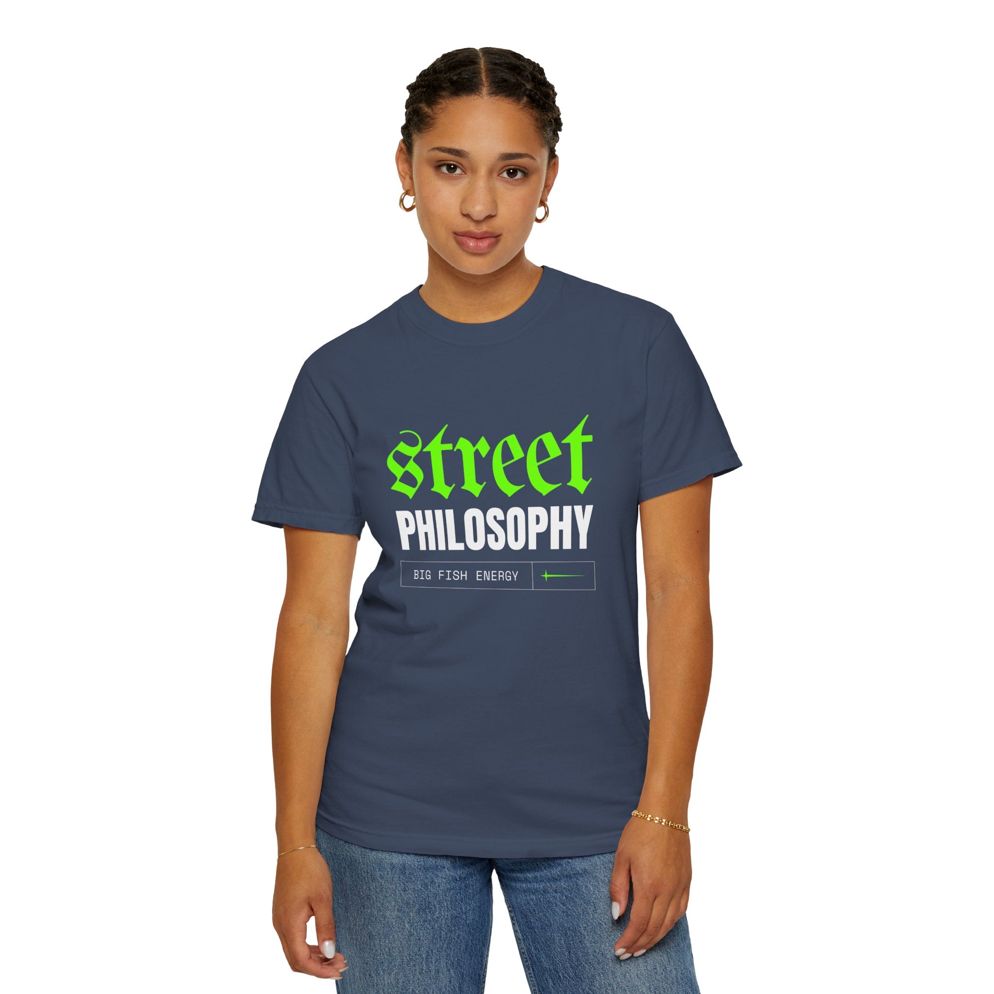 Street Philosophy Unisex Garment-Dyed T-shirt - Trendy Graphic Tee for Fashion Lovers, Streetwear, Casualwear, Gift for Friends, [...]
