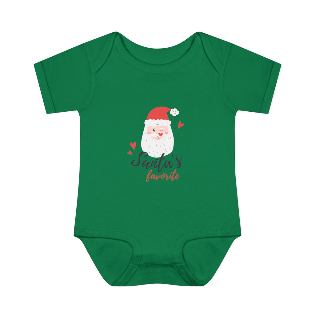 Infant Onesie - "Santa's Favorite" Cute Baby Christmas Bodysuit