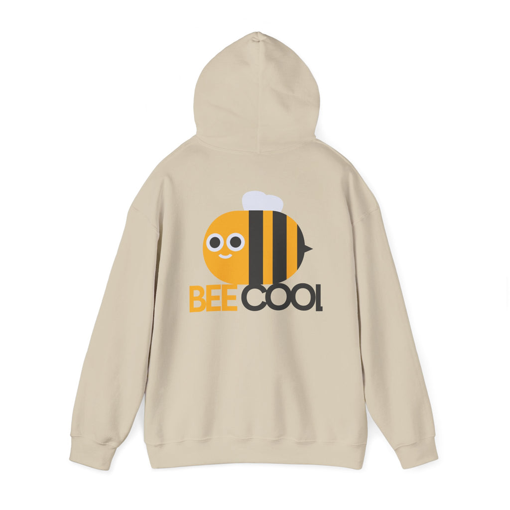 Bee Cool Unisex Heavy Blend Hoodie - Cute Bee Sweatshirt, Gift for Bee Lovers, Cozy Hoodie for All Seasons, Funny Gift for Nature [...]