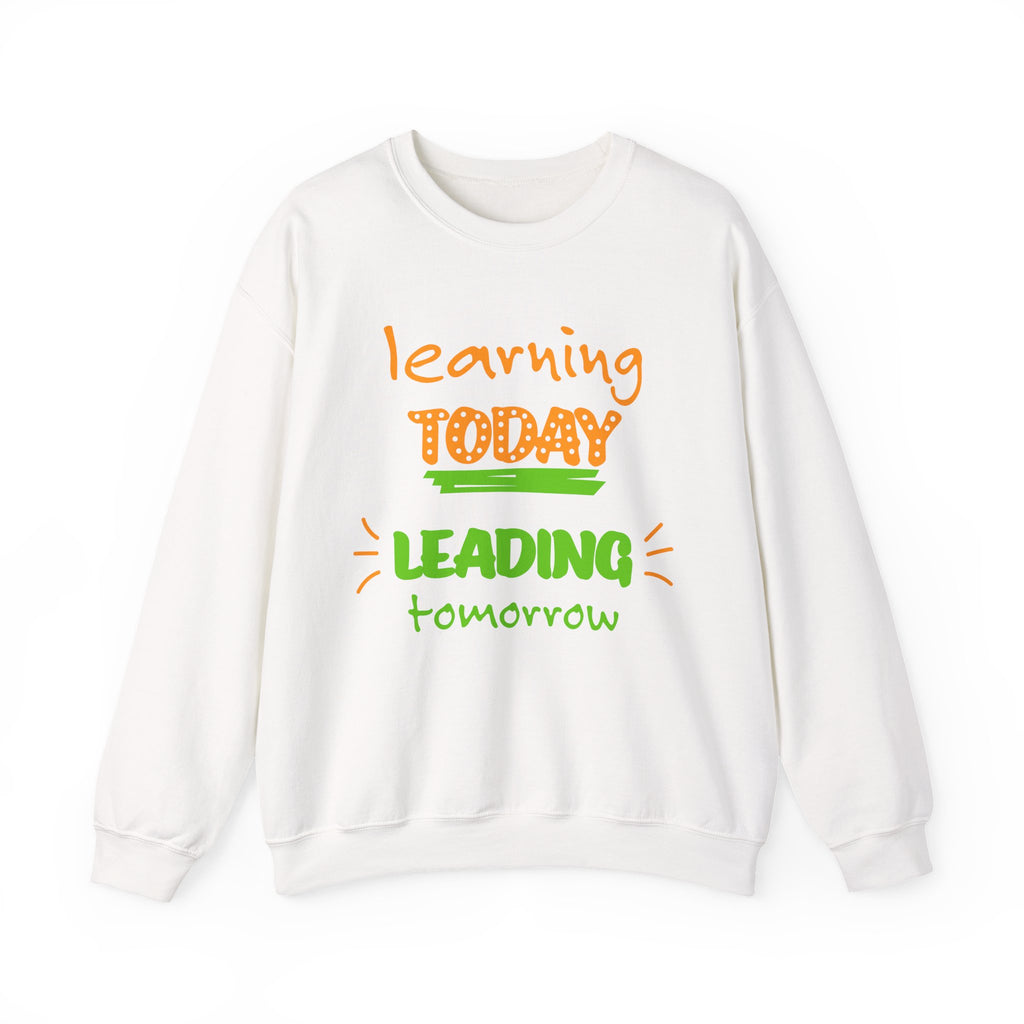 Inspirational Learning Sweatshirt, Motivational Crewneck, Education Apparel, Teacher Gift, Back to School Fashion
