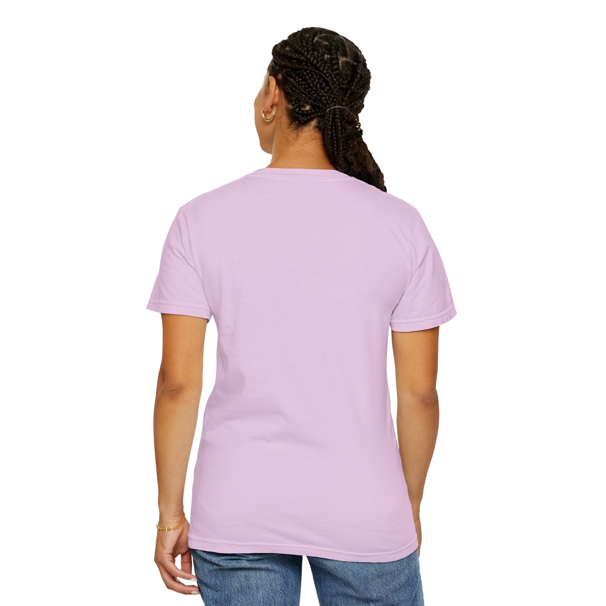 Happy Vibes Unisex Garment-Dyed T-shirt | Positive Affirmation Tee, Casual Wear, Gift for Friends, Summer Style, Comfort Apparel