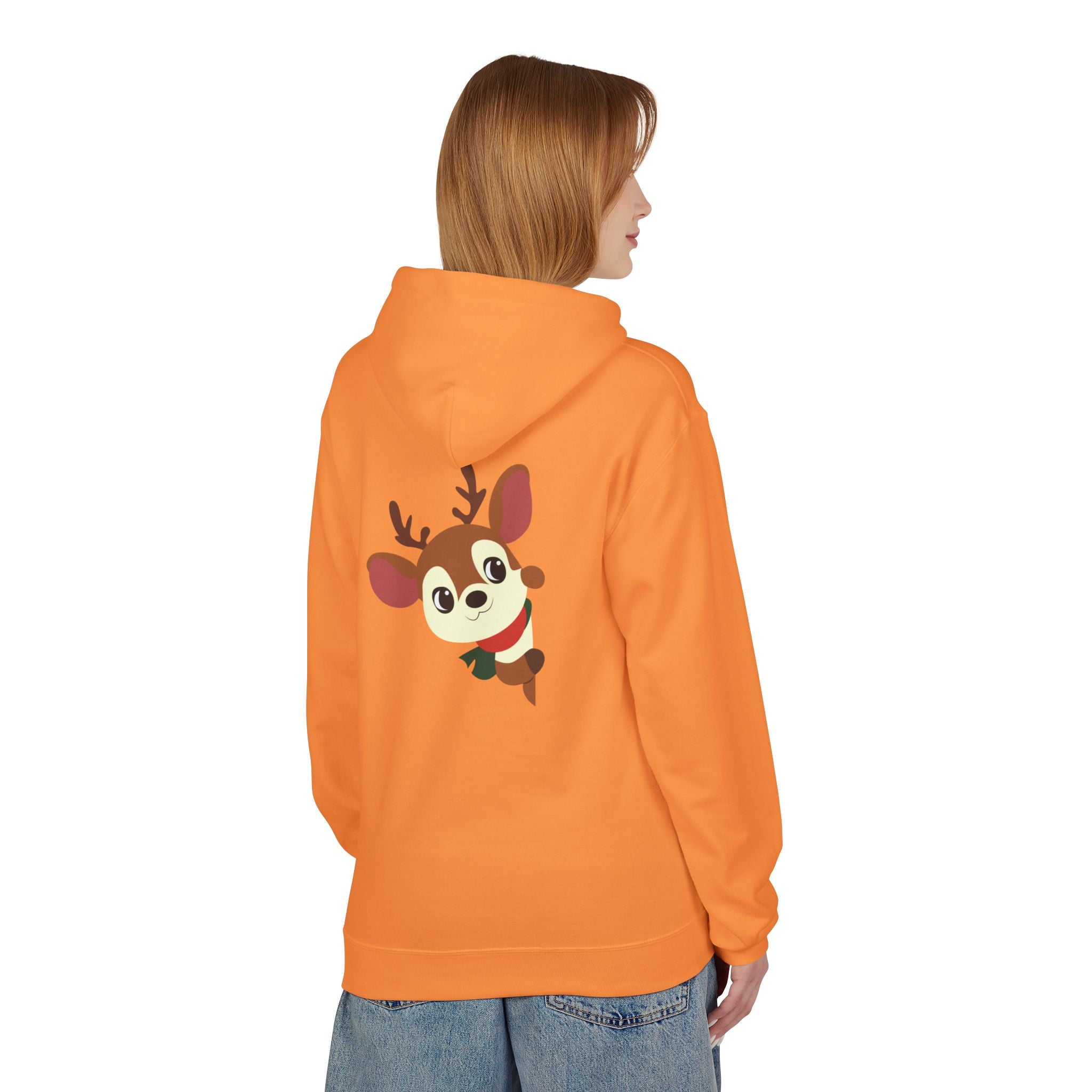 Reindeer Cheer Hoodie — "Tis the Season" Holiday Pullover
