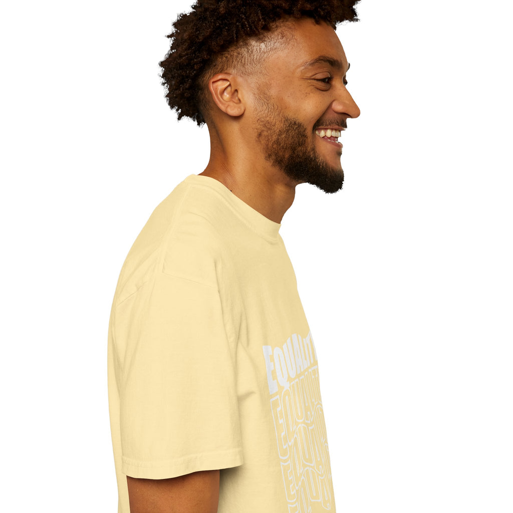 Equality Unisex Garment-Dyed T-shirt | Bold Statement Tee, LGBTQ+ Pride Apparel, Casual Wear, Gift for Activists, Equality Awareness