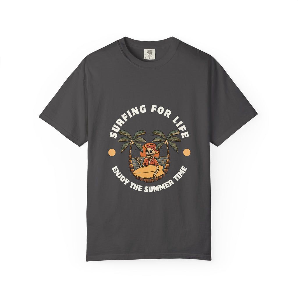 Surfing for Life T-Shirt | Vintage Summer Vibe Tee | Perfect for Beach Days, Surf Lovers, Summer Parties, Adventure Seekers