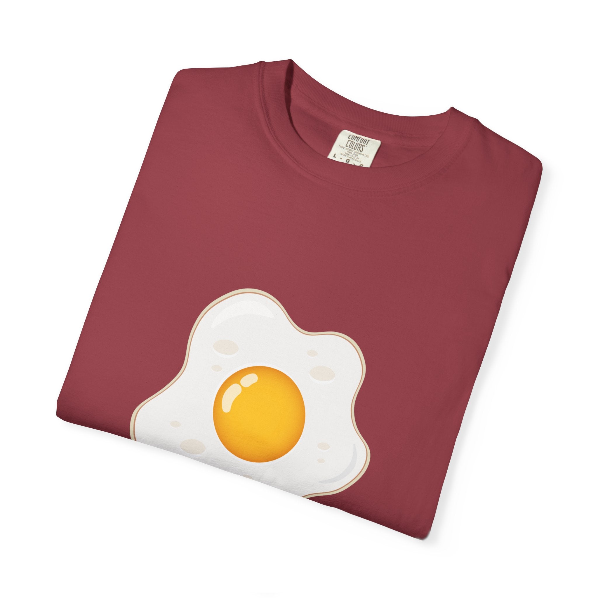 Whimsical Egg Graphic T-Shirt, Funny Food Tee, Breakfast Lover Gift, Unisex Tee for Foodies, Cute Egg Design Shirt