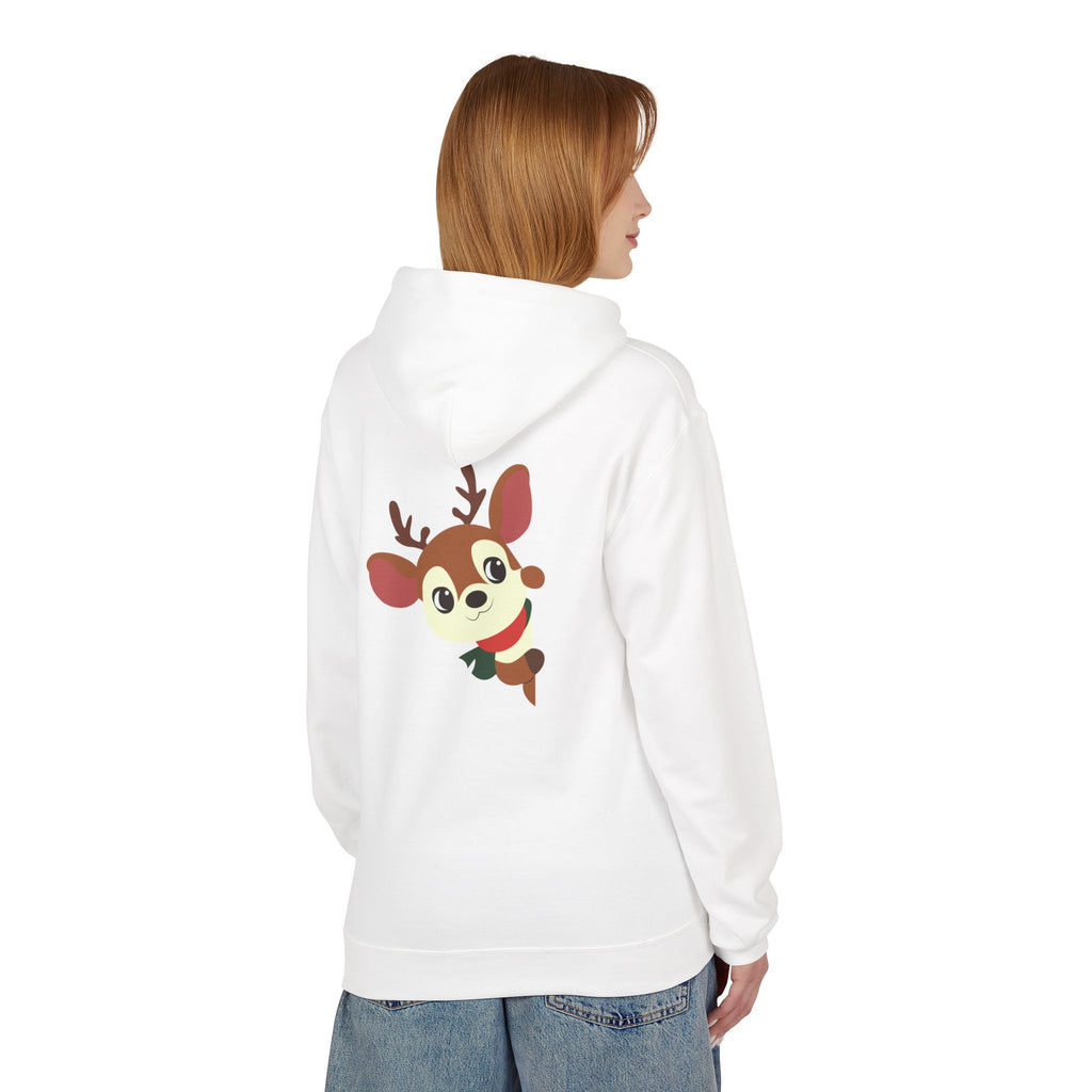 Reindeer Cheer Hoodie — "Tis the Season" Holiday Pullover
