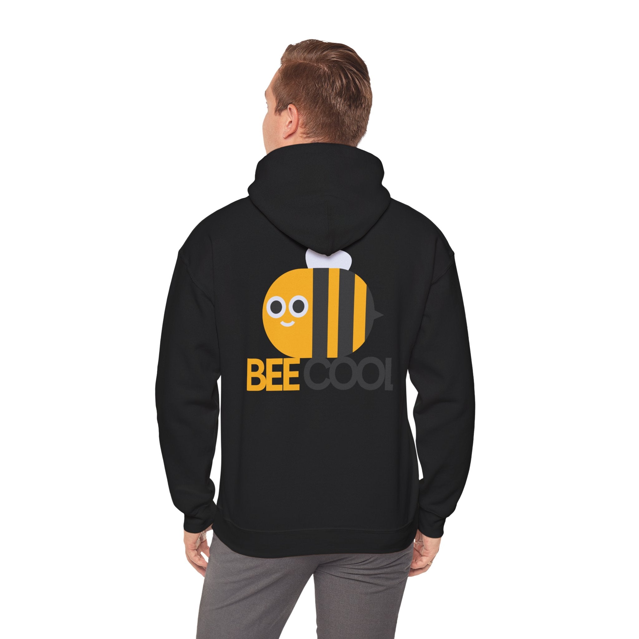 Bee Cool Unisex Heavy Blend Hoodie - Cute Bee Sweatshirt, Gift for Bee Lovers, Cozy Hoodie for All Seasons, Funny Gift for Nature [...]