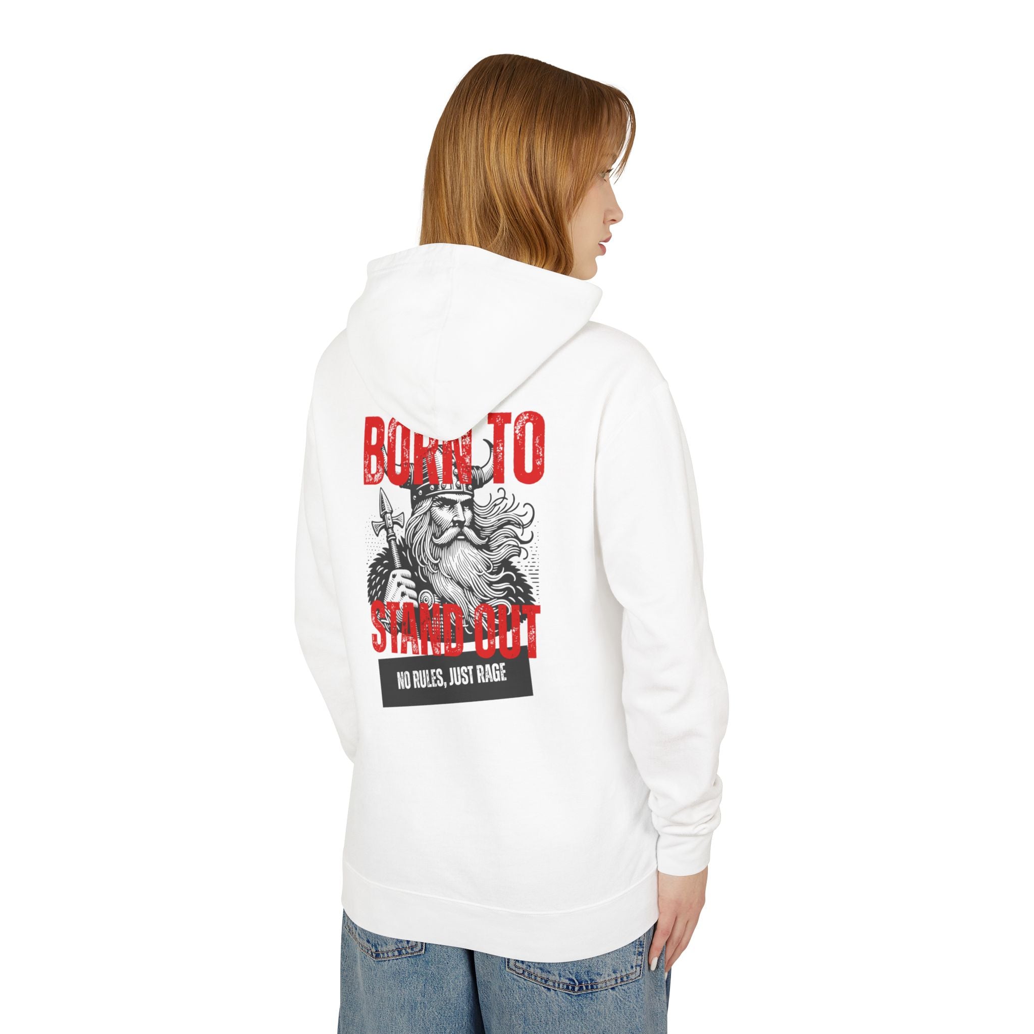 Born To Stand Out Unisex Lightweight Hooded Sweatshirt