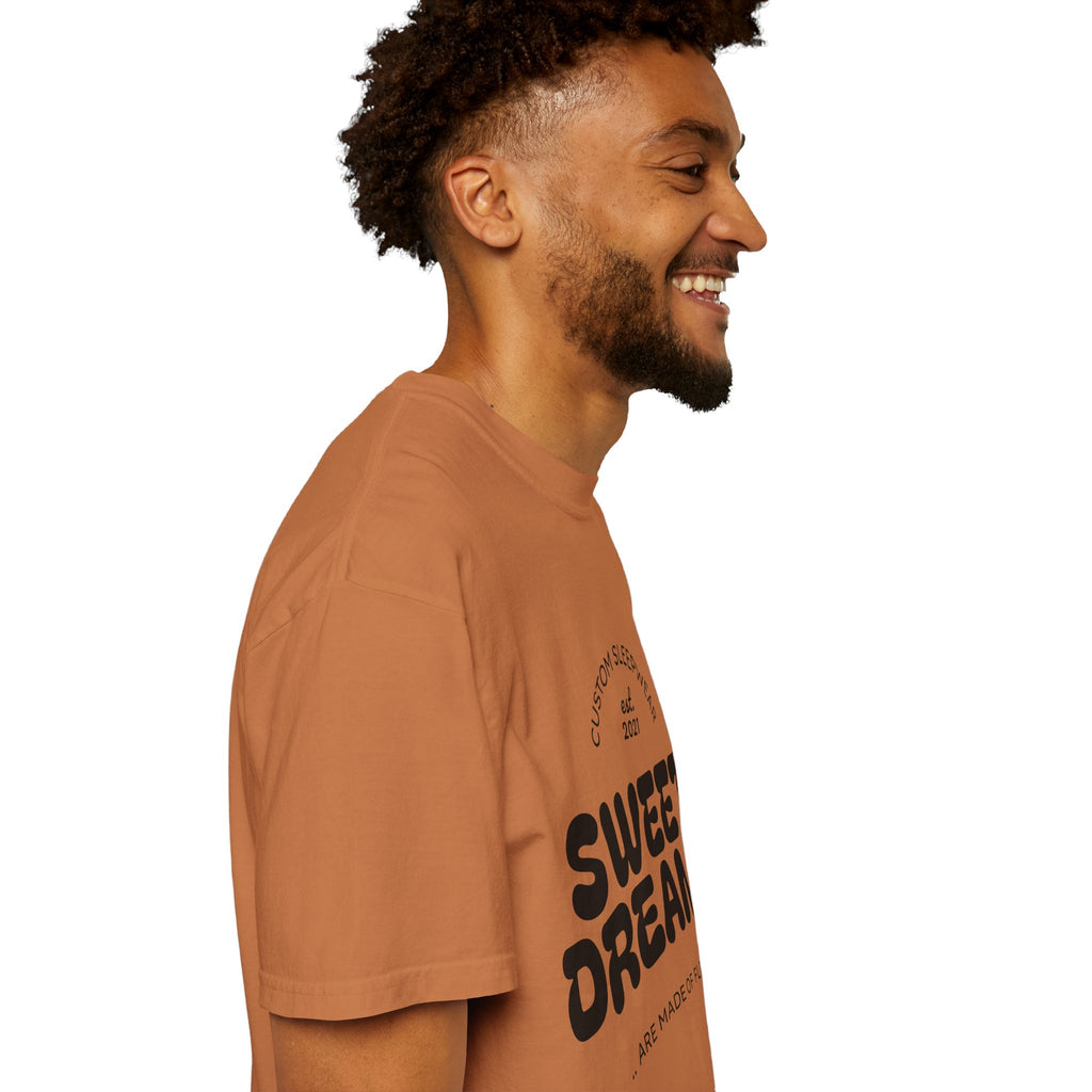 Custom Sweet Dreams T-Shirt, Unisex Sleepwear, Relaxed Fit Tee, Cozy Gift for Sleep Lovers, Lounge Wear, Dreamy Apparel