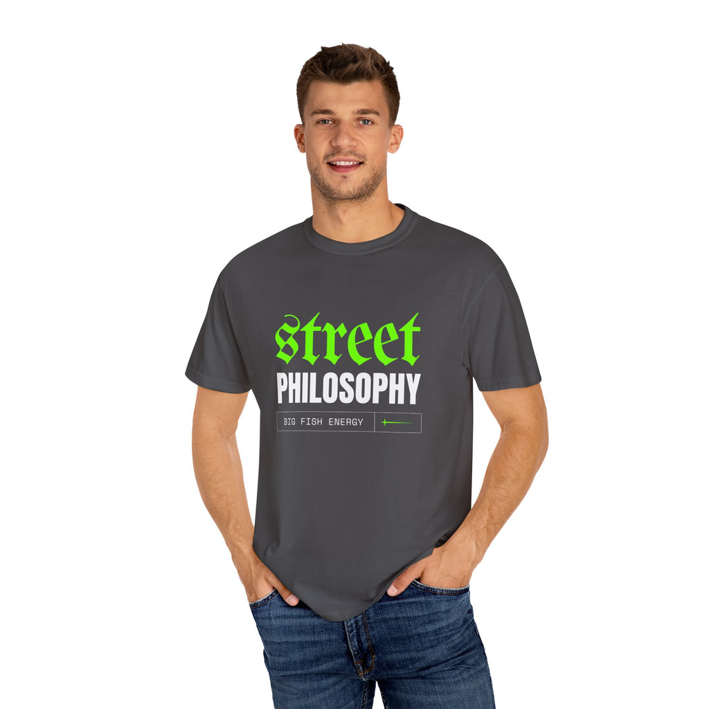 Street Philosophy Unisex Garment-Dyed T-shirt - Trendy Graphic Tee for Fashion Lovers, Streetwear, Casualwear, Gift for Friends, [...]