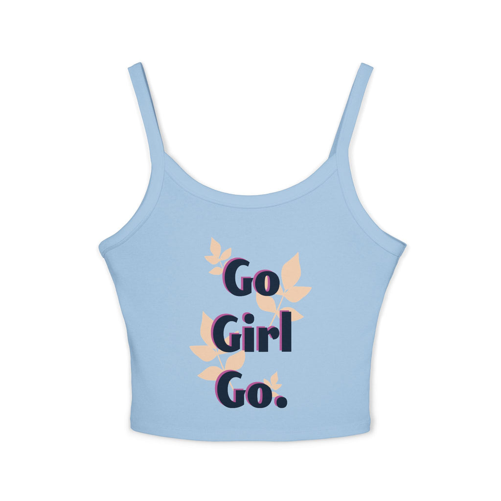 Empowerment Spaghetti Strap Tank Top, Summer Top, Casual Wear, Gym Shirt, Gift for Women, Birthday Present