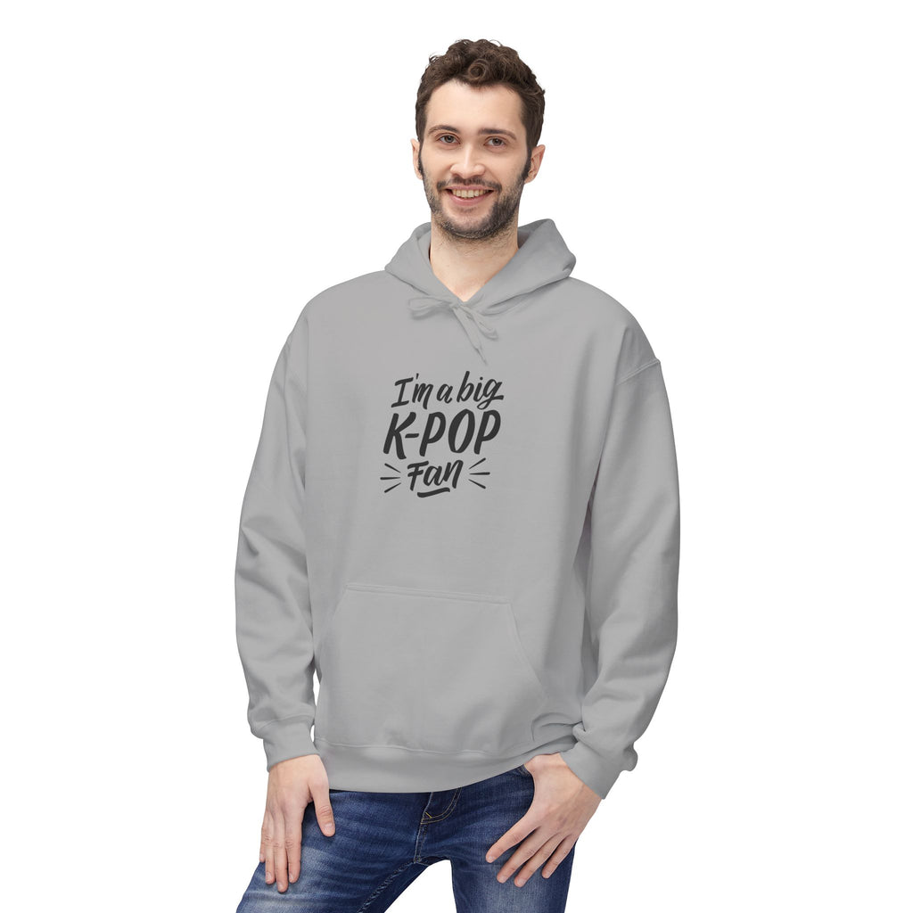 K-Pop Fleece Hoodie, Unisex Streetwear, Cozy Gift for Music Lovers, Festival Apparel, Music Concert Hoodie
