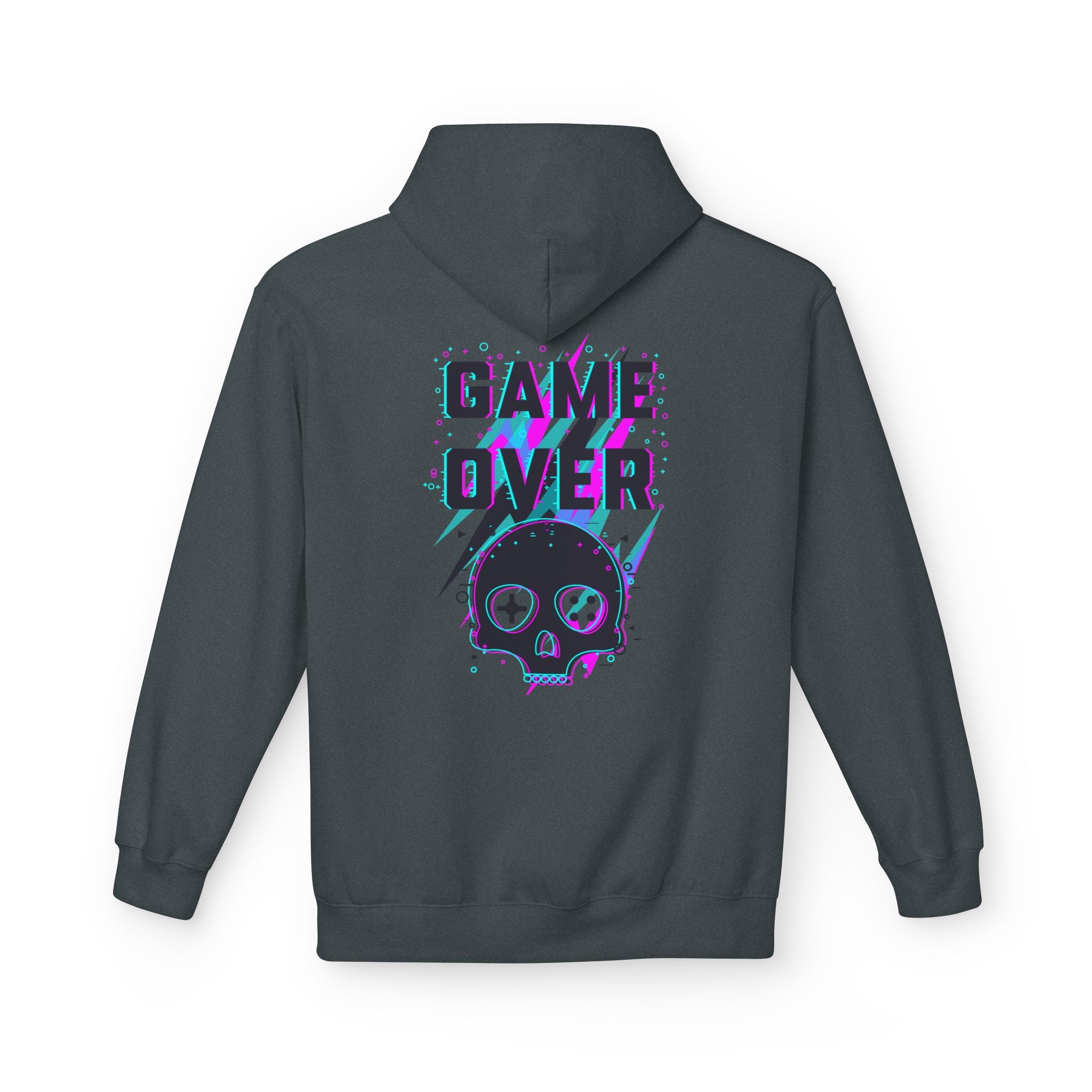Gaming-Inspired Unisex Hoodie, Perfect for Gamers, Casual Wear, Gifts for Him/Her, Halloween, Birthday, College