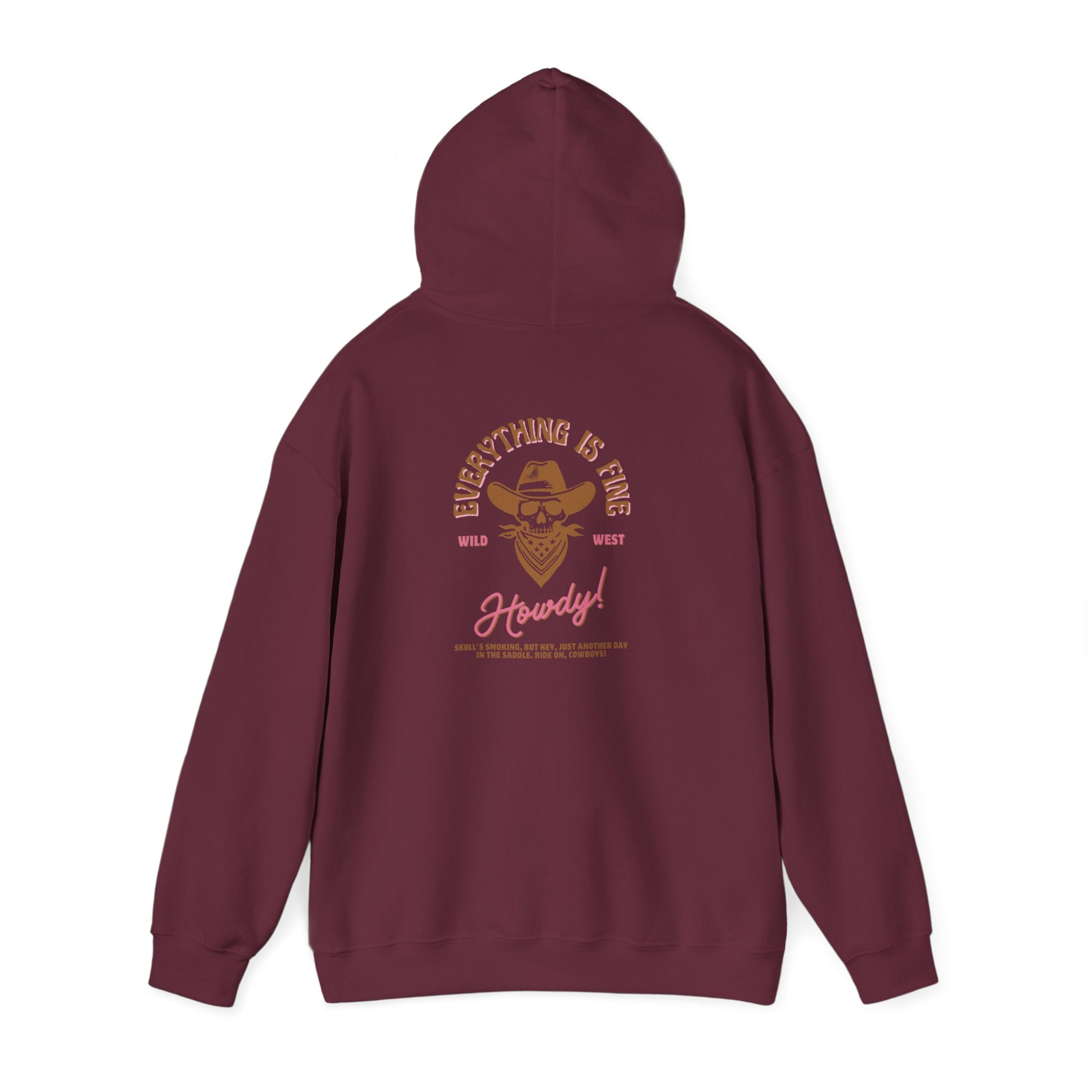 Howdy Vintage Western Hoodie, Cozy Sweatshirt, Unisex Fashion, Country Style Gift, Western Style Apparel, Everyday Casual Wear