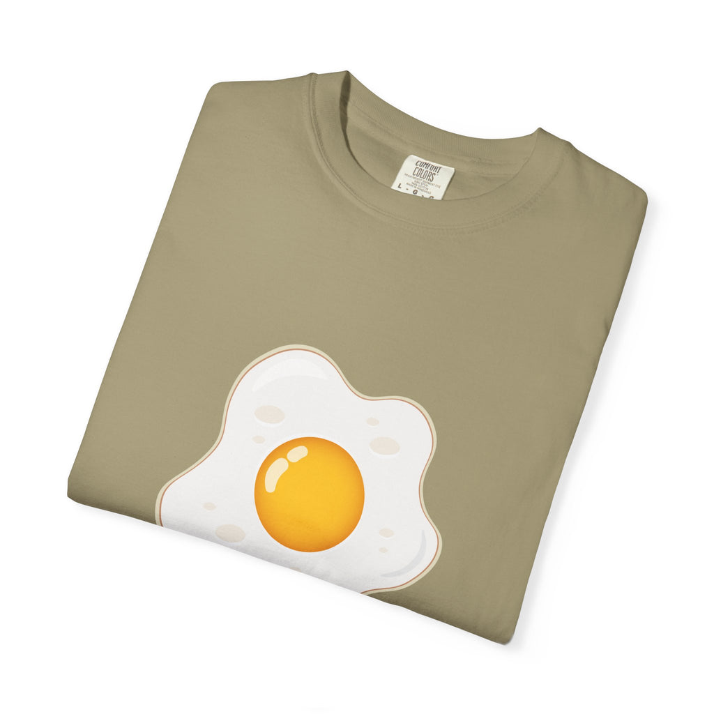 Whimsical Egg Graphic T-Shirt, Funny Food Tee, Breakfast Lover Gift, Unisex Tee for Foodies, Cute Egg Design Shirt
