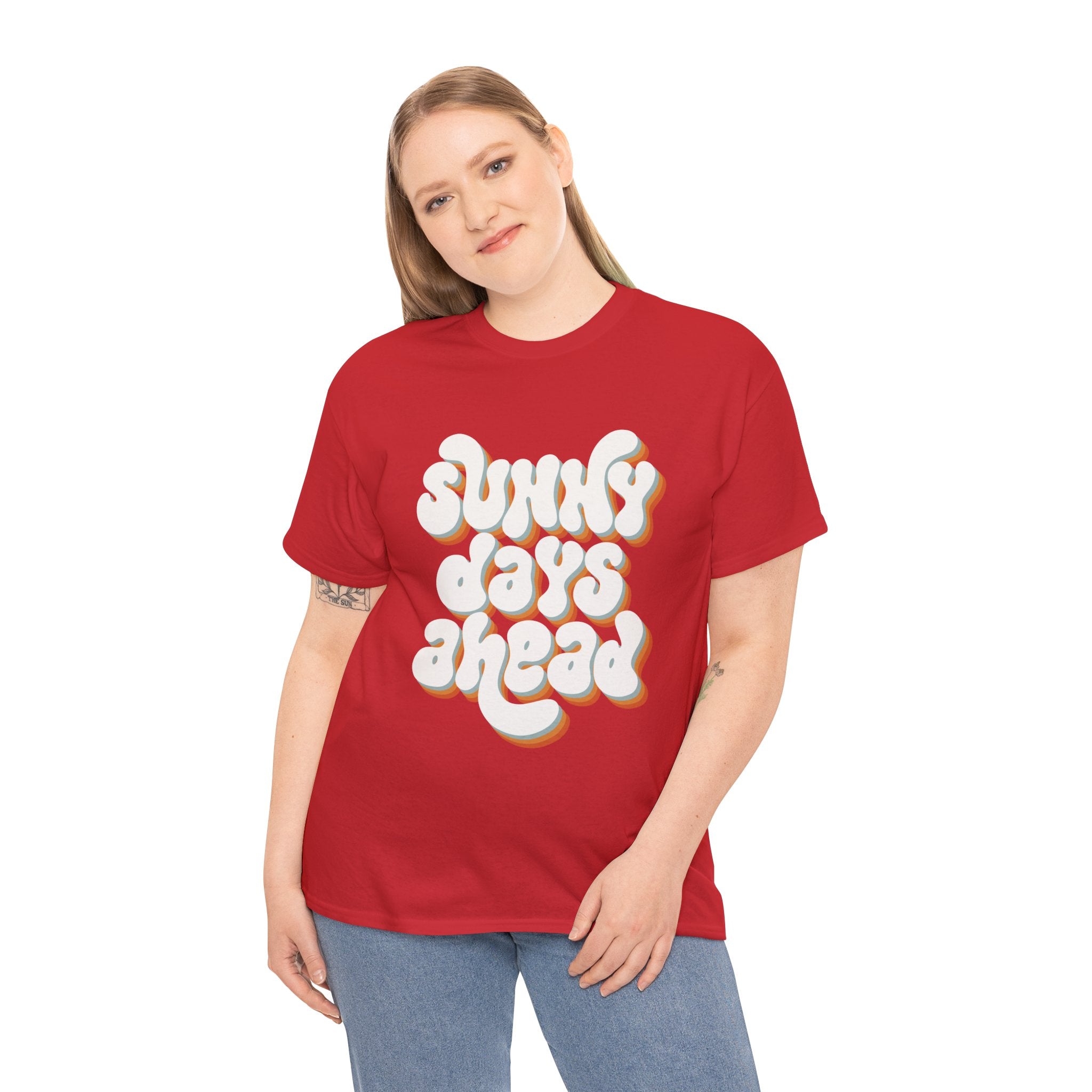 Lighthearted Sunshine Tee - Perfect for Summer, Casual Outings, Gifts, Events, Relaxed Style