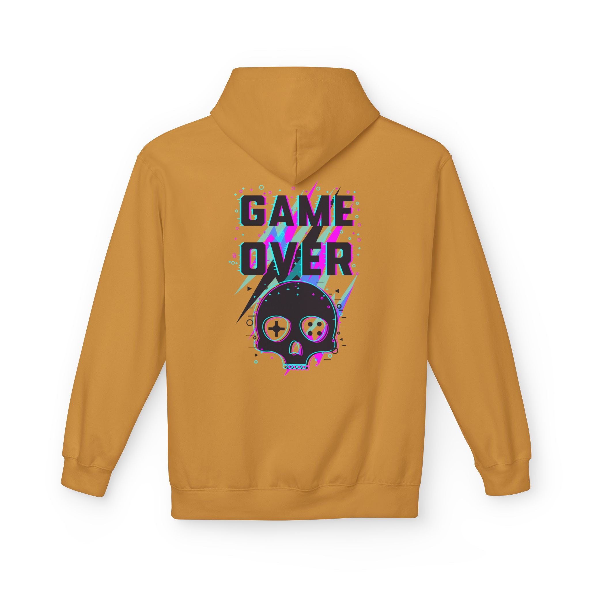 Gaming-Inspired Unisex Hoodie, Perfect for Gamers, Casual Wear, Gifts for Him/Her, Halloween, Birthday, College