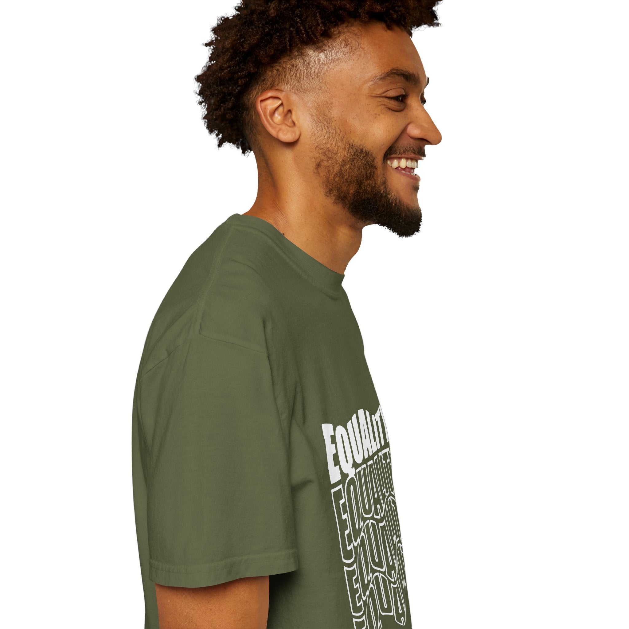 Equality Unisex Garment-Dyed T-shirt | Bold Statement Tee, LGBTQ+ Pride Apparel, Casual Wear, Gift for Activists, Equality Awareness