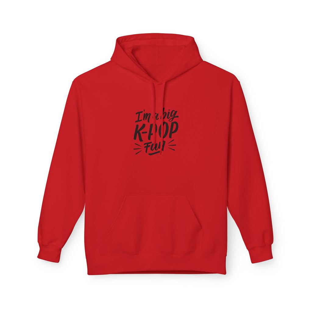 K-Pop Fleece Hoodie, Unisex Streetwear, Cozy Gift for Music Lovers, Festival Apparel, Music Concert Hoodie