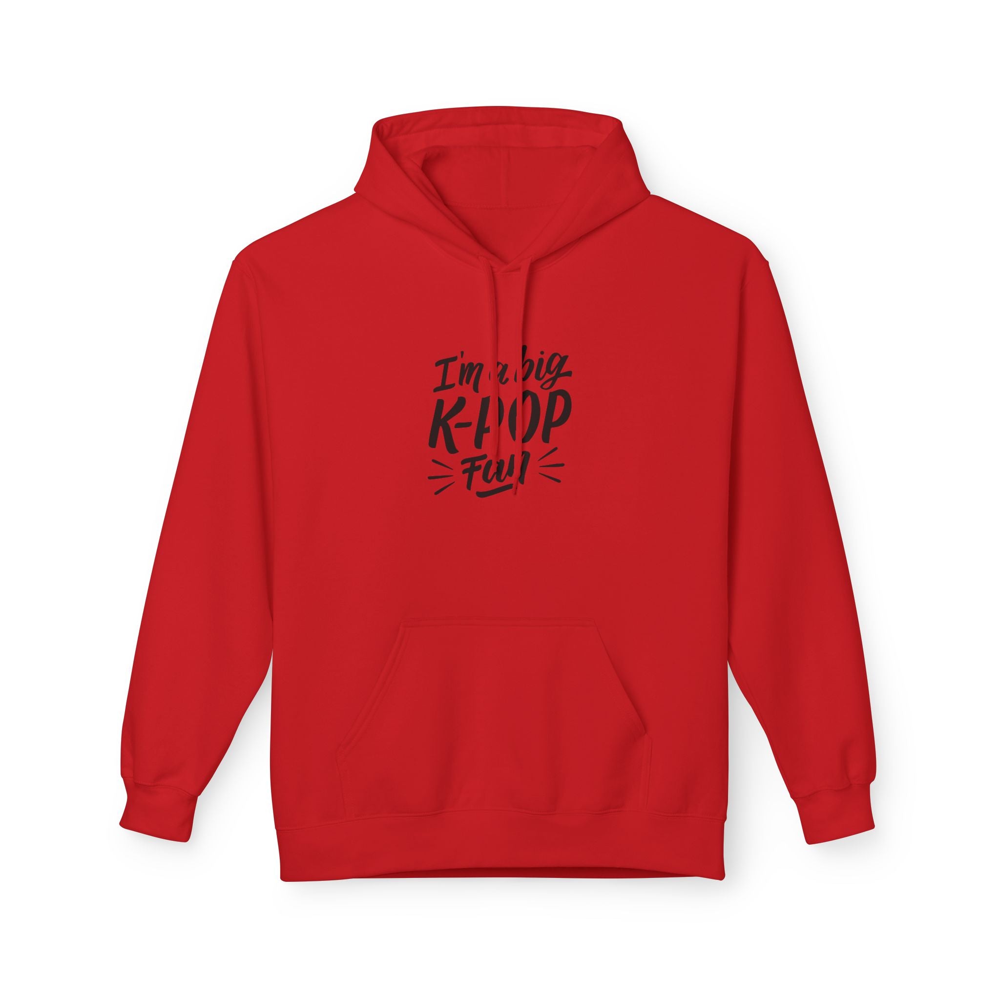 K-Pop Fleece Hoodie, Unisex Streetwear, Cozy Gift for Music Lovers, Festival Apparel, Music Concert Hoodie