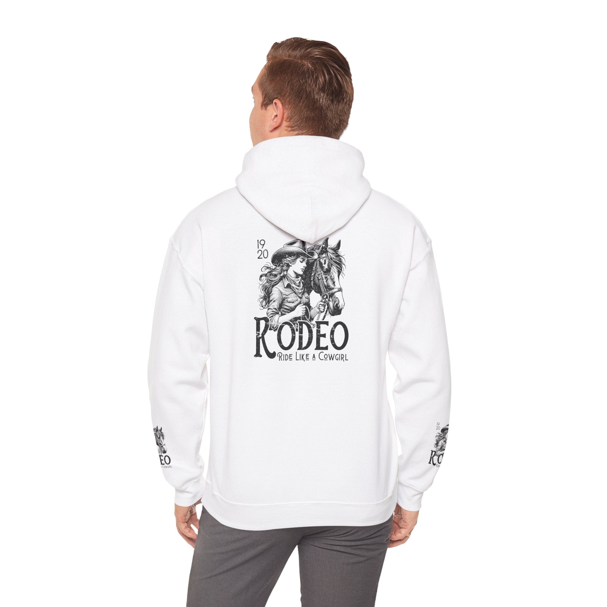 Rodeo Life Hoodie, Unisex Sweatshirt for Cowgirl/Cowboy, Perfect for Western Theme Parties and Country Events, Gift for Rodeo Fans