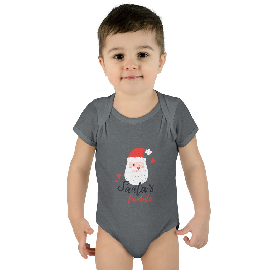 Infant Onesie - "Santa's Favorite" Cute Baby Christmas Bodysuit