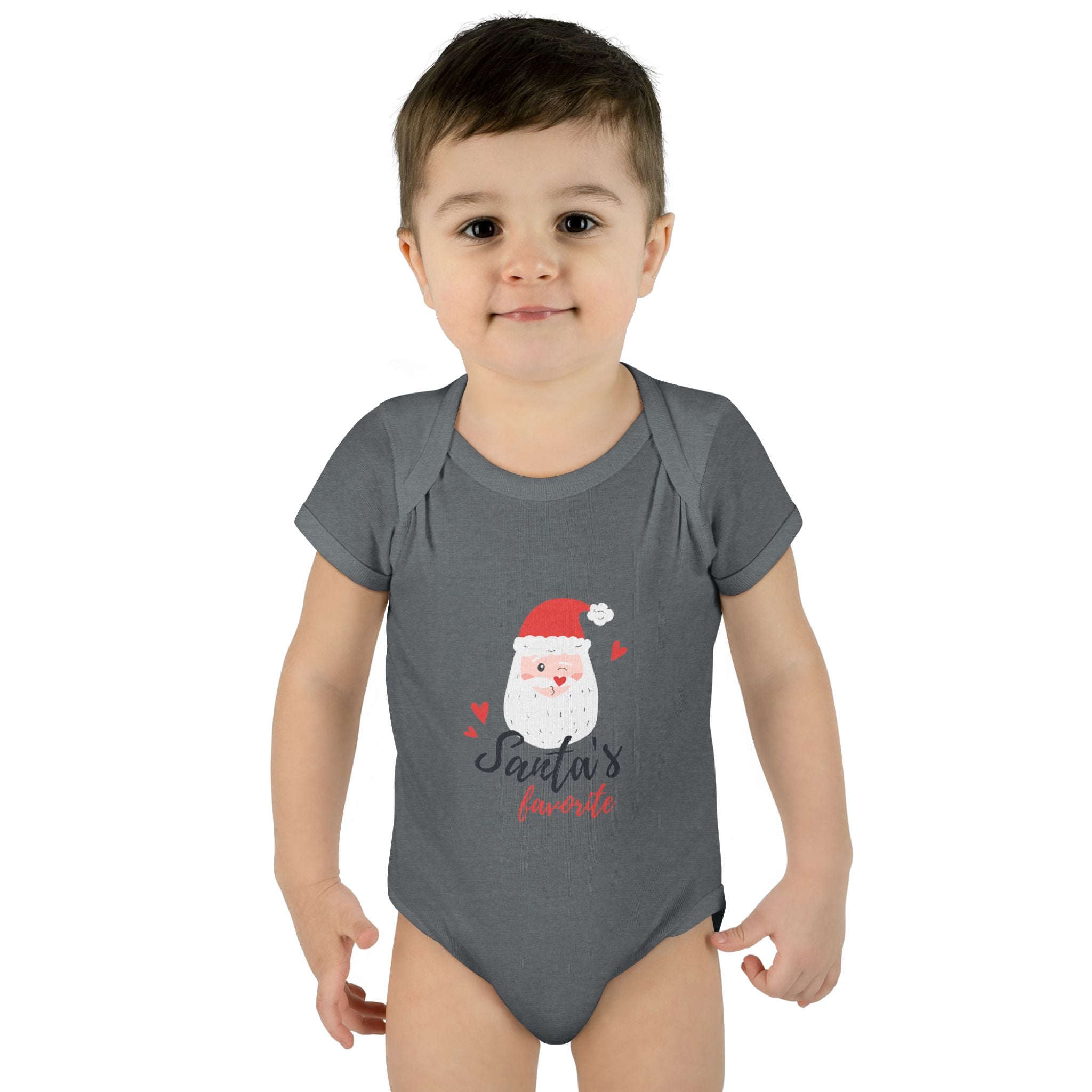 Infant Onesie - "Santa's Favorite" Cute Baby Christmas Bodysuit