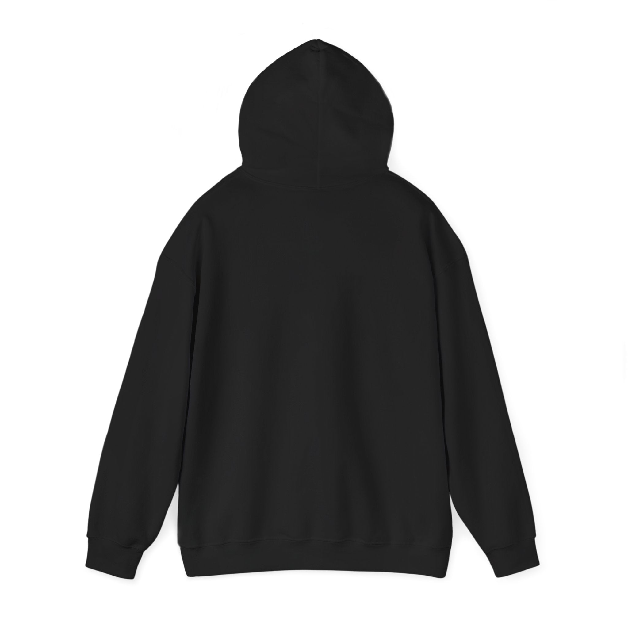 Eternal Barcode Hoodie — Black Graphic Pullover