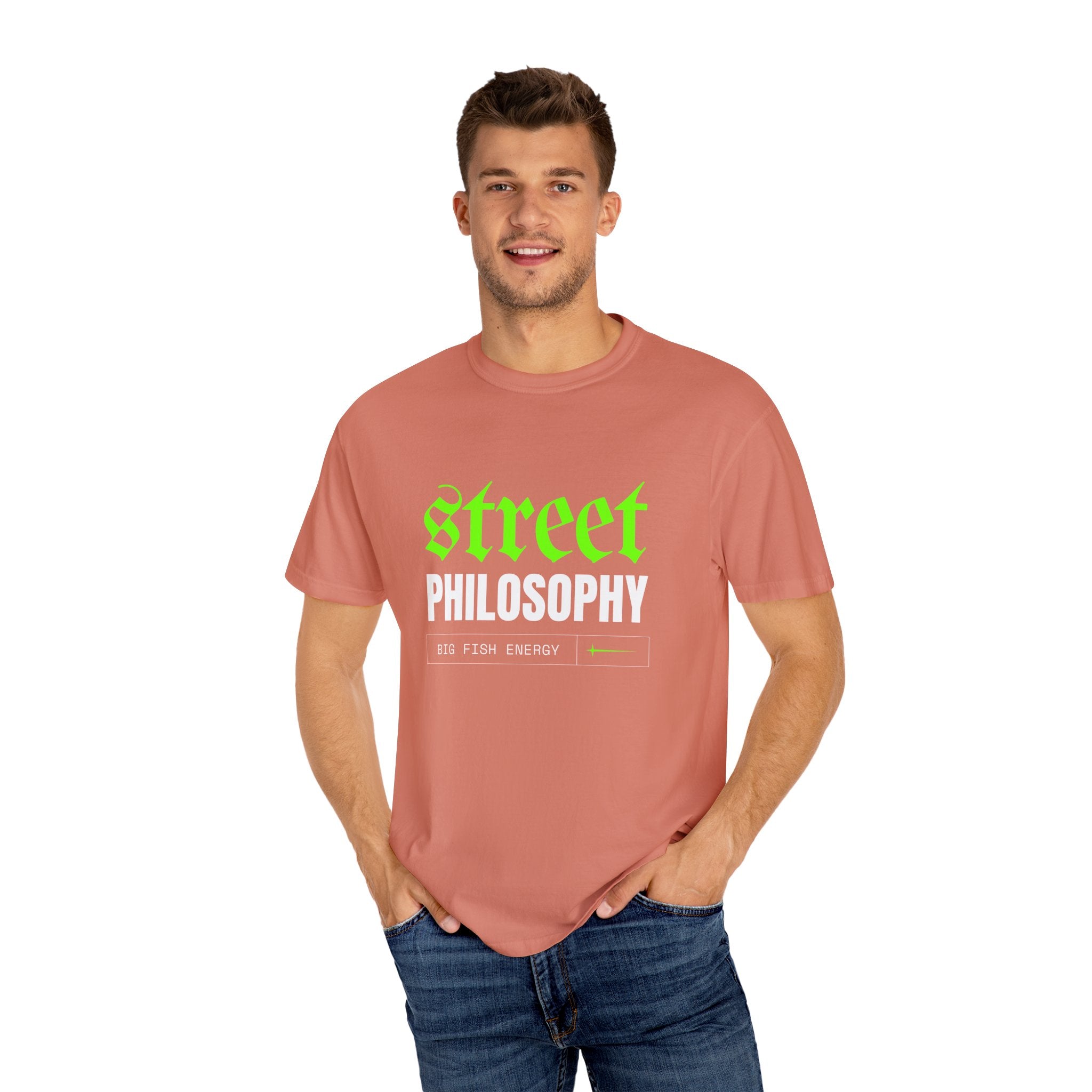 Street Philosophy Unisex Garment-Dyed T-shirt - Trendy Graphic Tee for Fashion Lovers, Streetwear, Casualwear, Gift for Friends, [...]