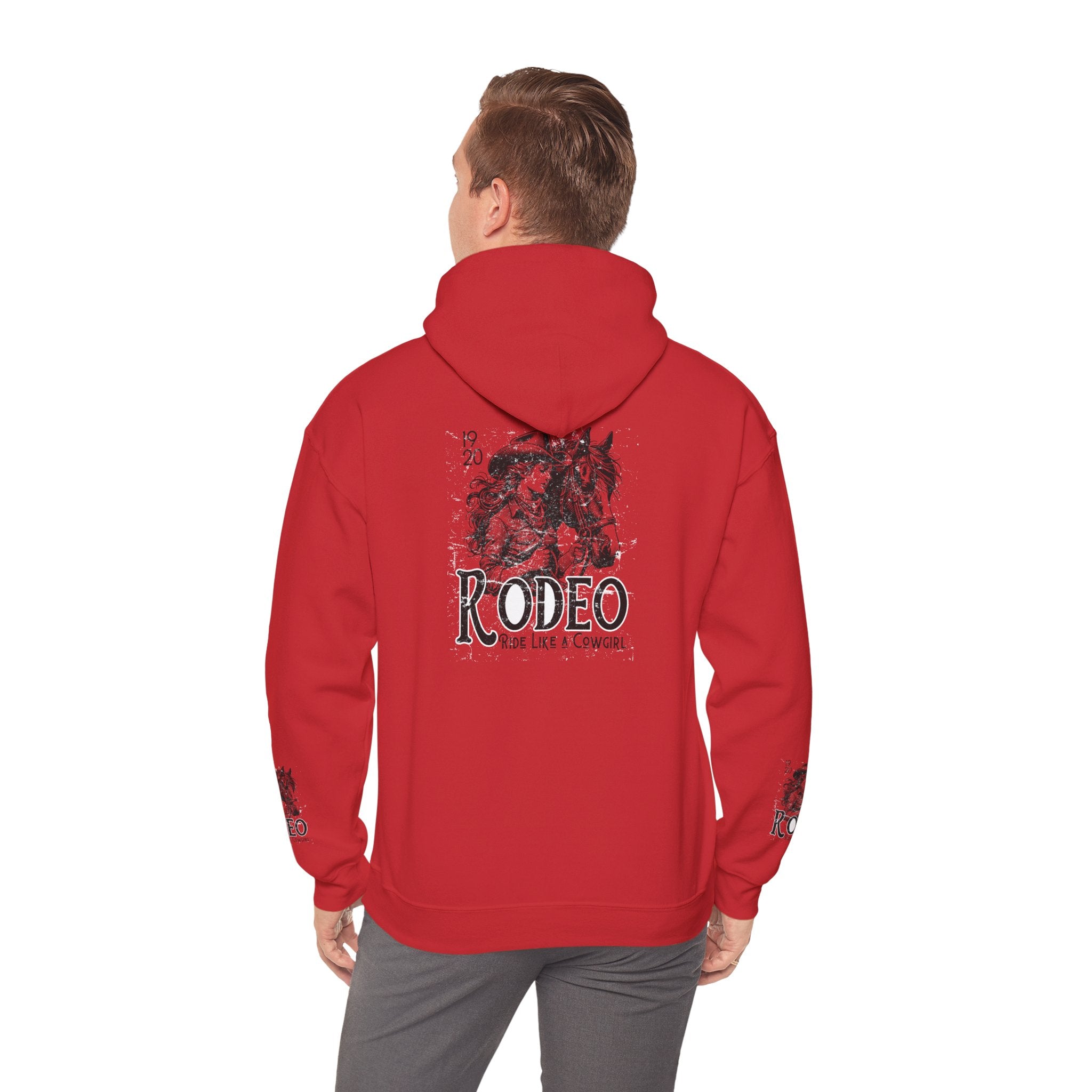Rodeo Life Hoodie, Unisex Sweatshirt for Cowgirl/Cowboy, Perfect for Western Theme Parties and Country Events, Gift for Rodeo Fans