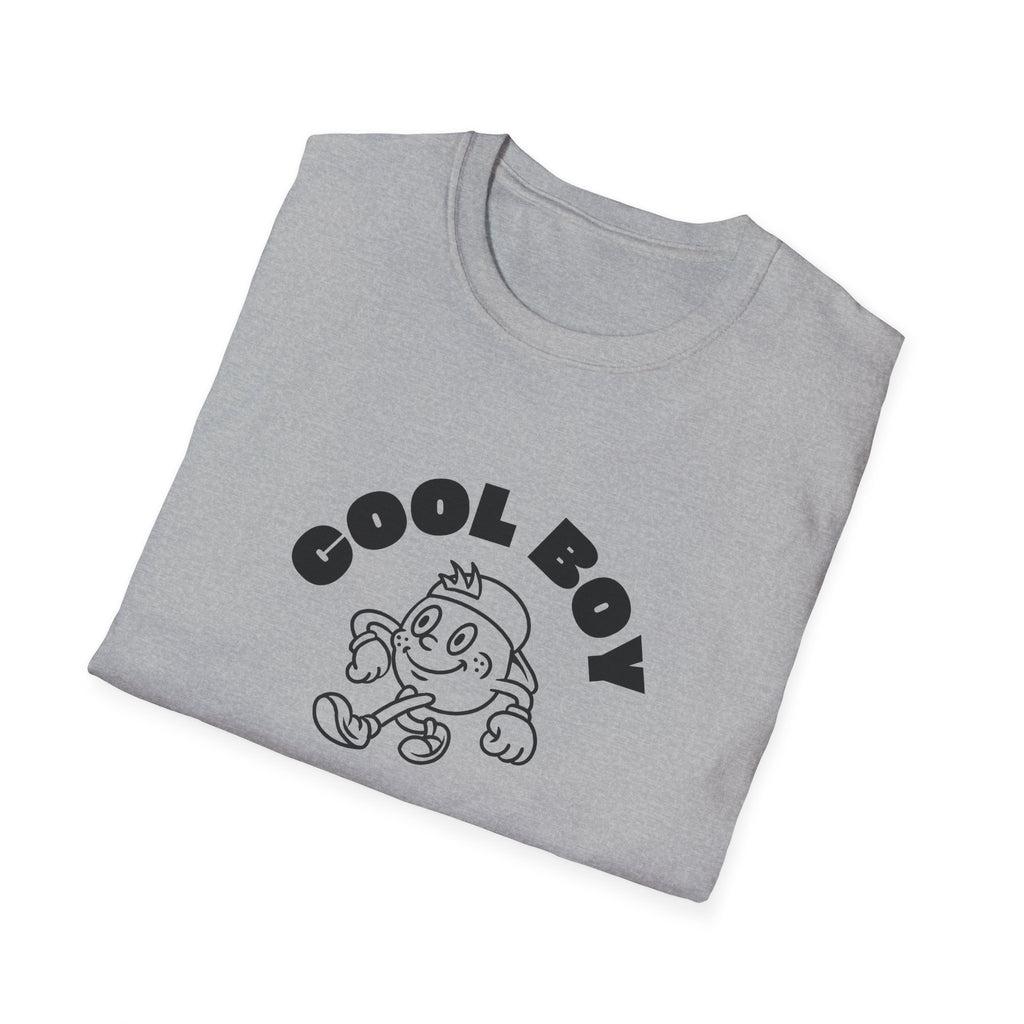 Cool Boy Graphic Tee — Retro Cartoon Design